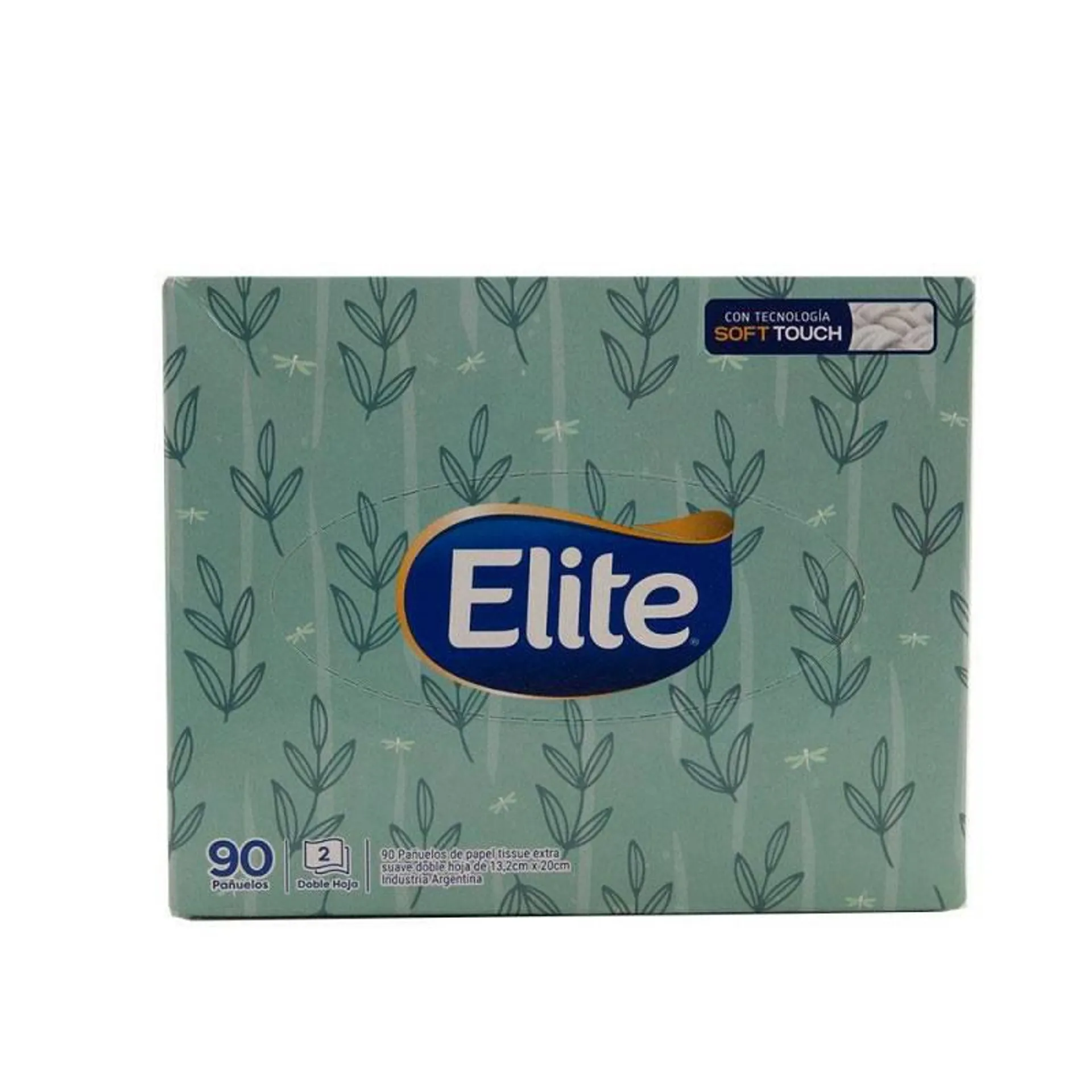 Pañuelitos Elite Box Soft touch x 90 Un.