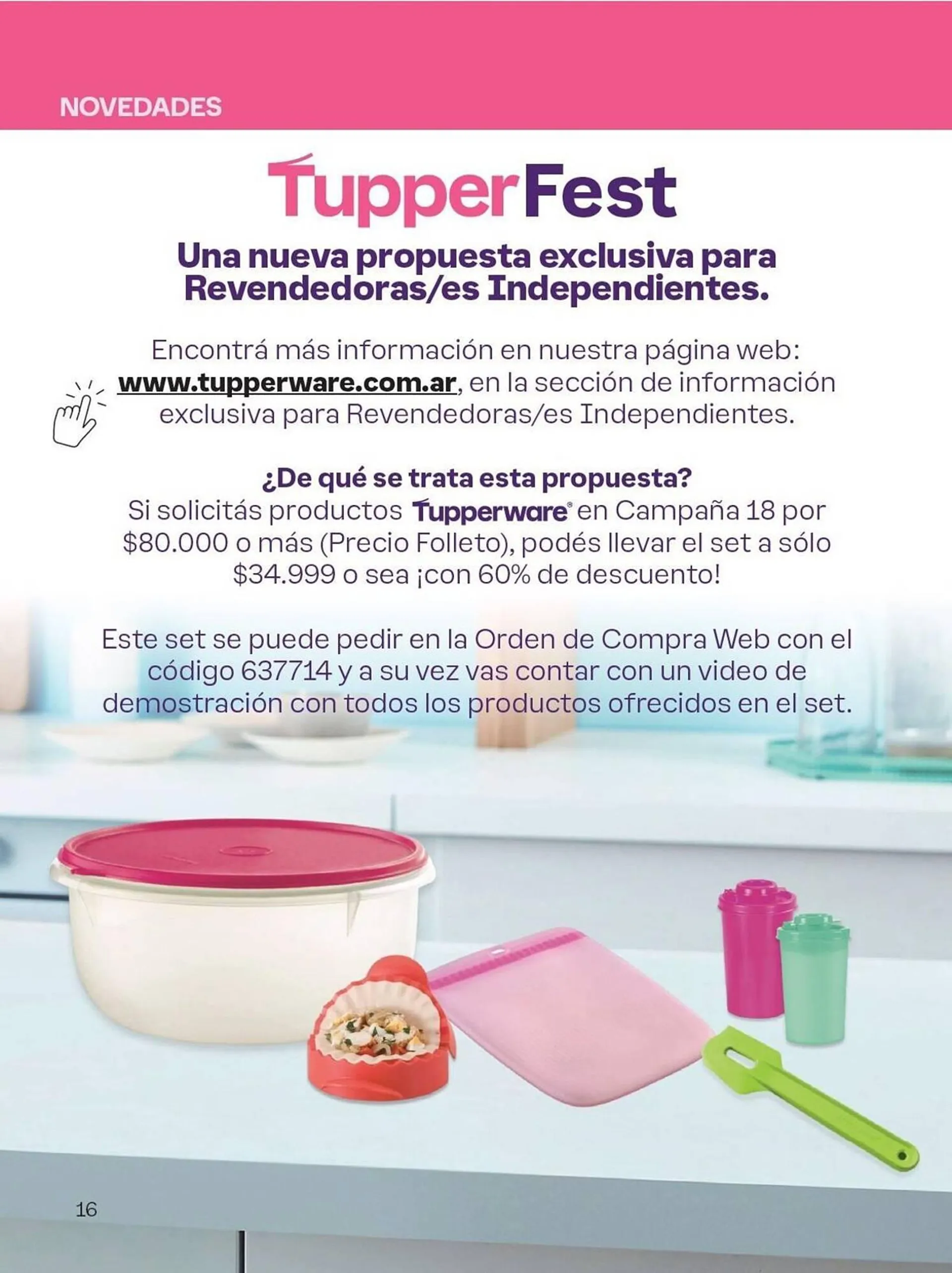 Ofertas de Catálogo Tupperware 25 de octubre al 8 de noviembre 2024 - Página 8 del catálogo