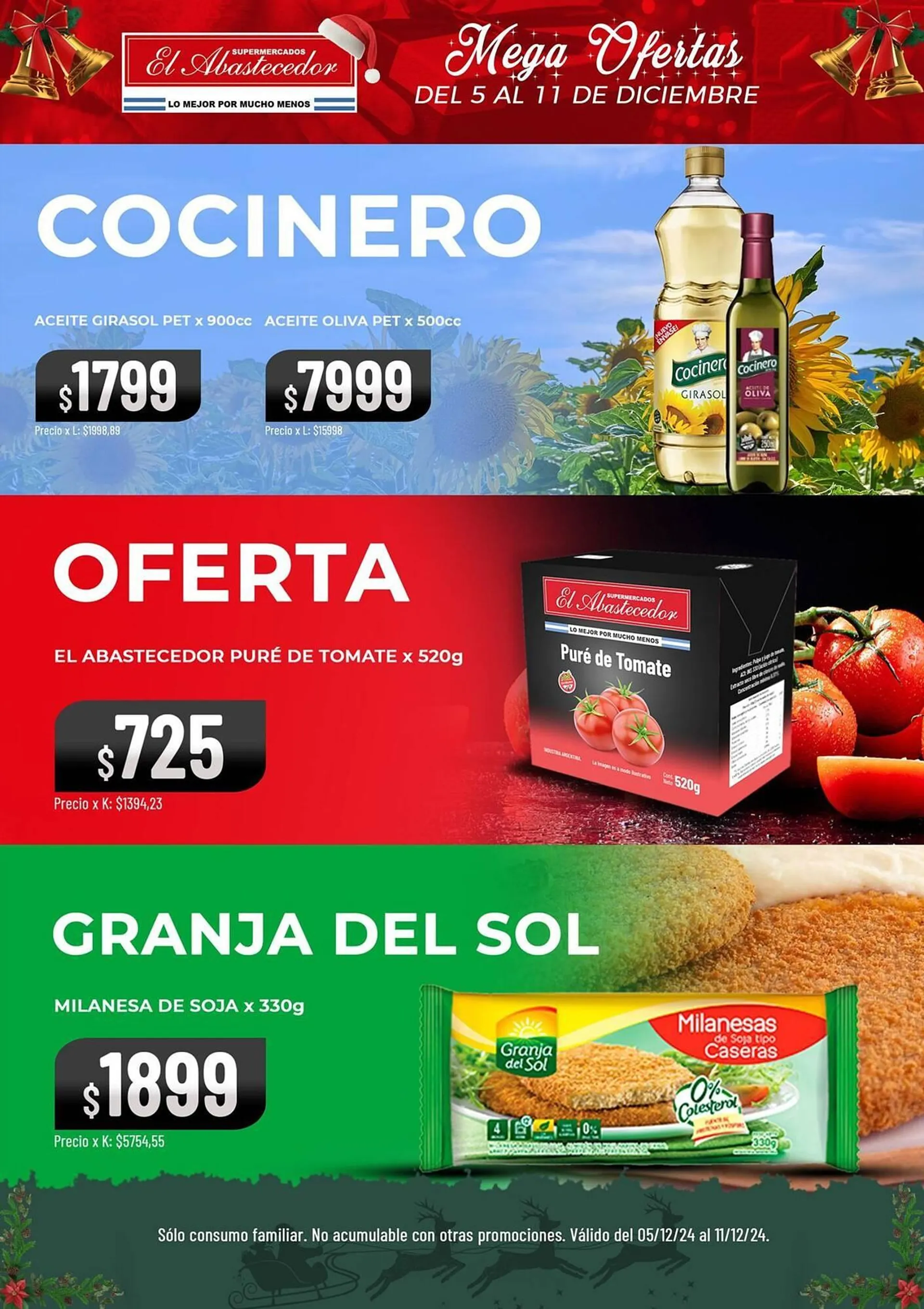 Ofertas de Catálogo El Abastecedor 5 de diciembre al 19 de diciembre 2024 - Página 7 del catálogo