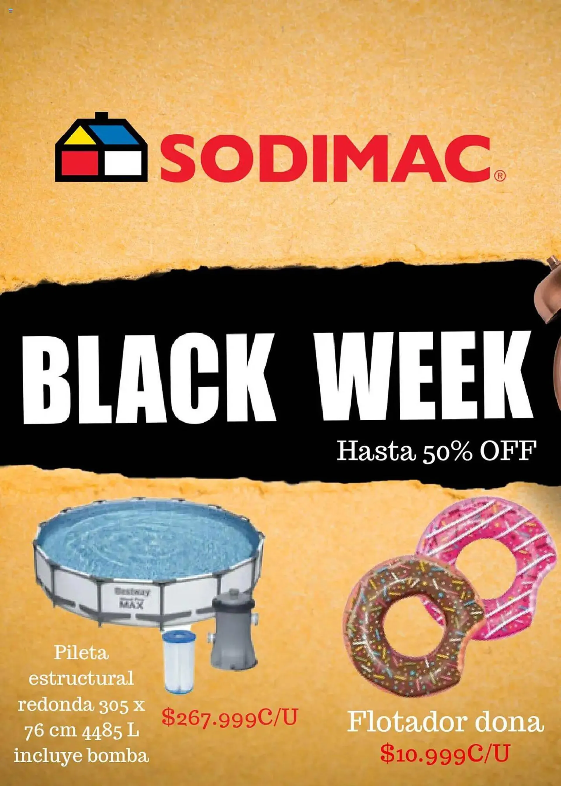 Ofertas de Catálogo Sodimac 29 de noviembre al 1 de diciembre 2024 - Página 1 del catálogo