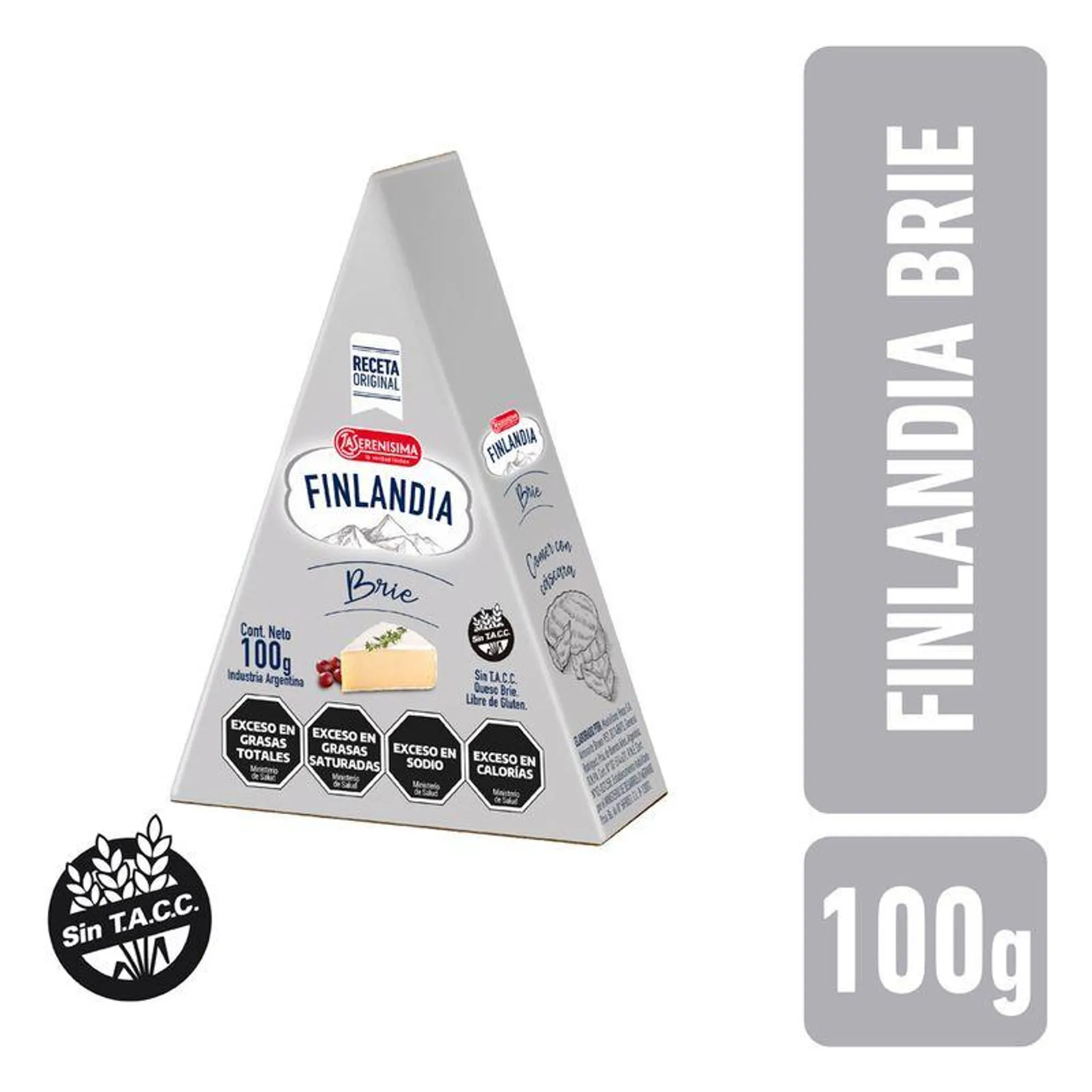 Queso Brie Finlandia Unidad 100 Gr