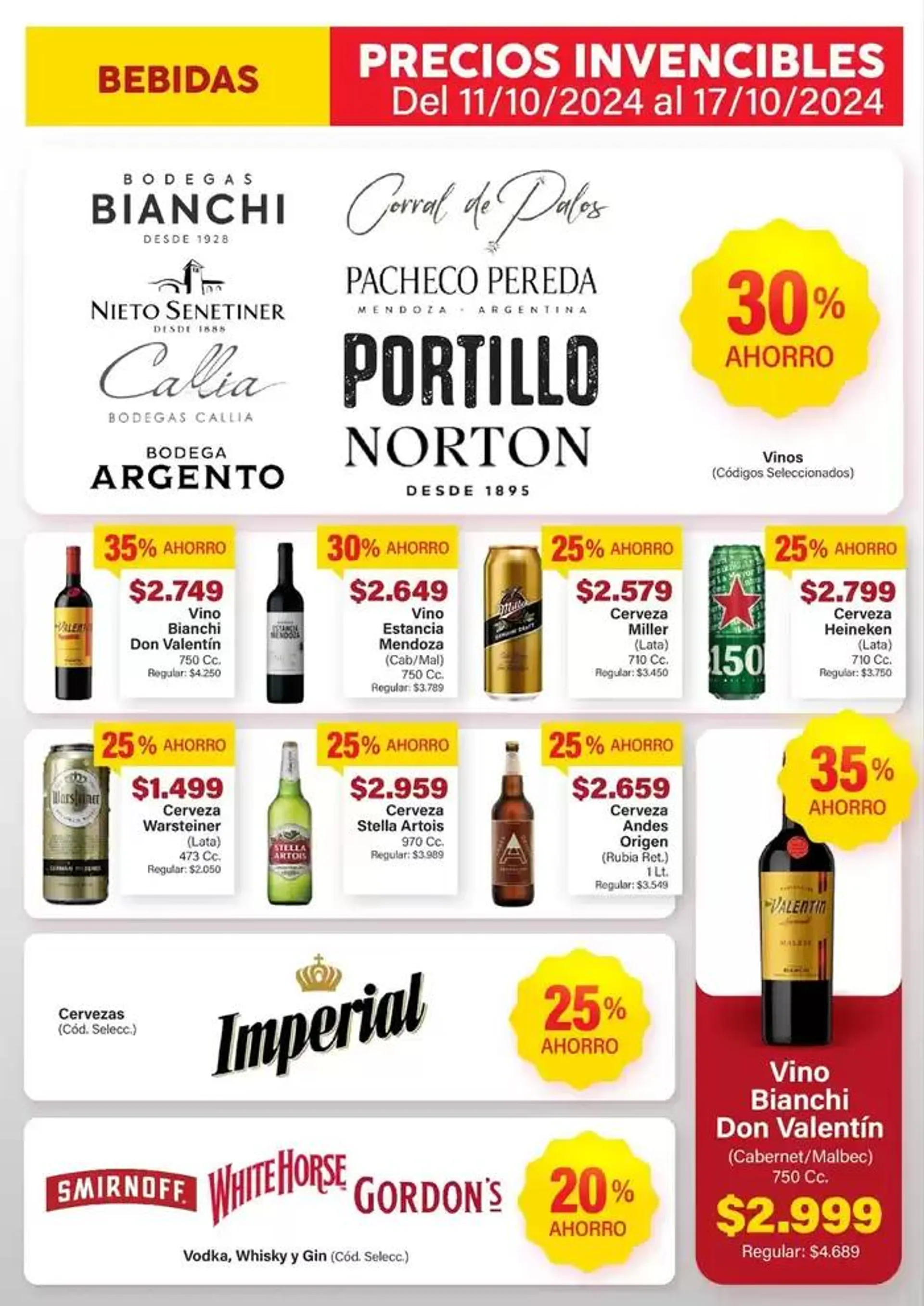 Ofertas de Ofertas Supermercados Aiello 12 de octubre al 26 de octubre 2024 - Página 3 del catálogo