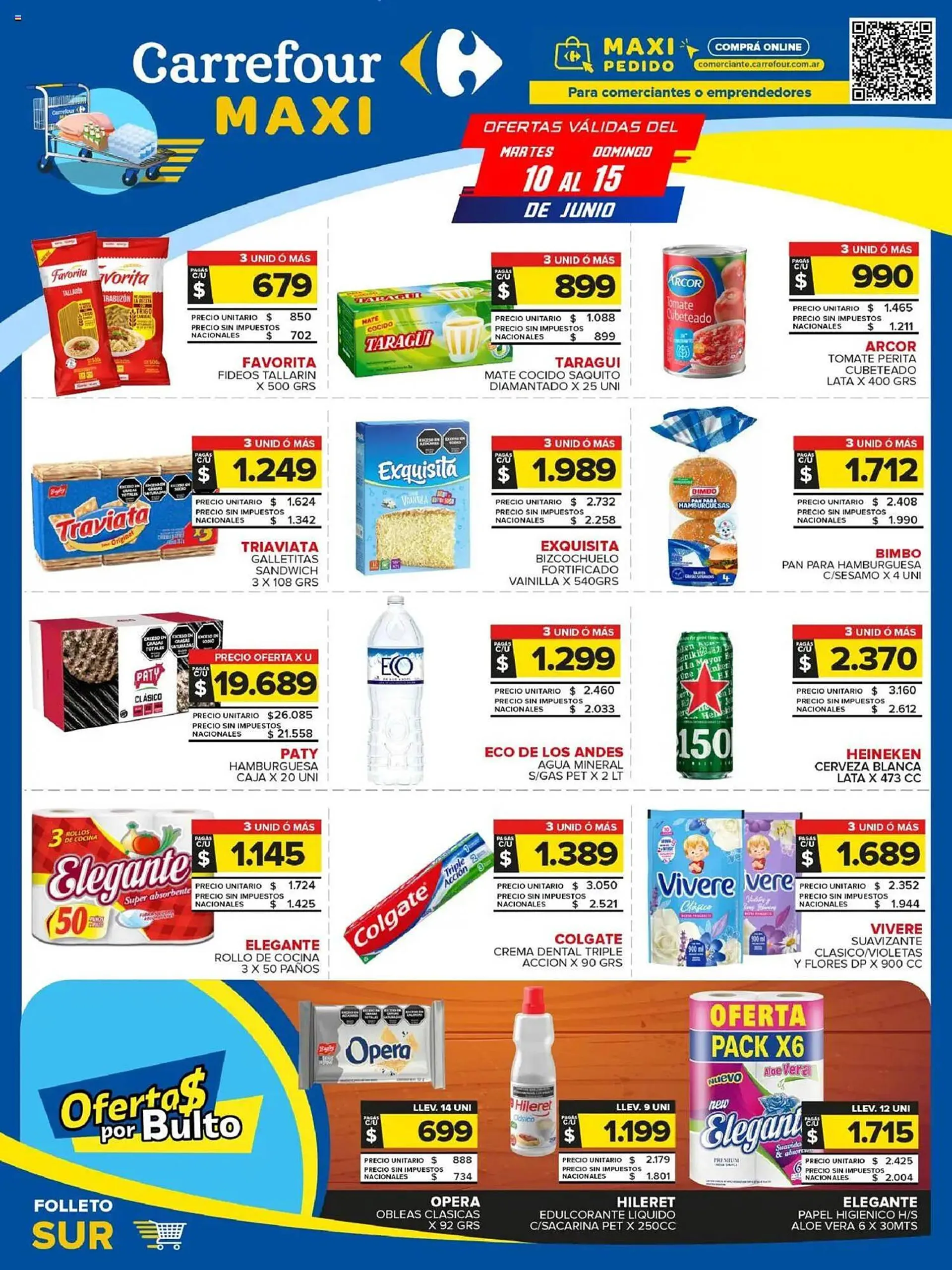 Ofertas de Catálogo Carrefour Maxi 10 de junio al 16 de junio 2025 - Página 1 del catálogo