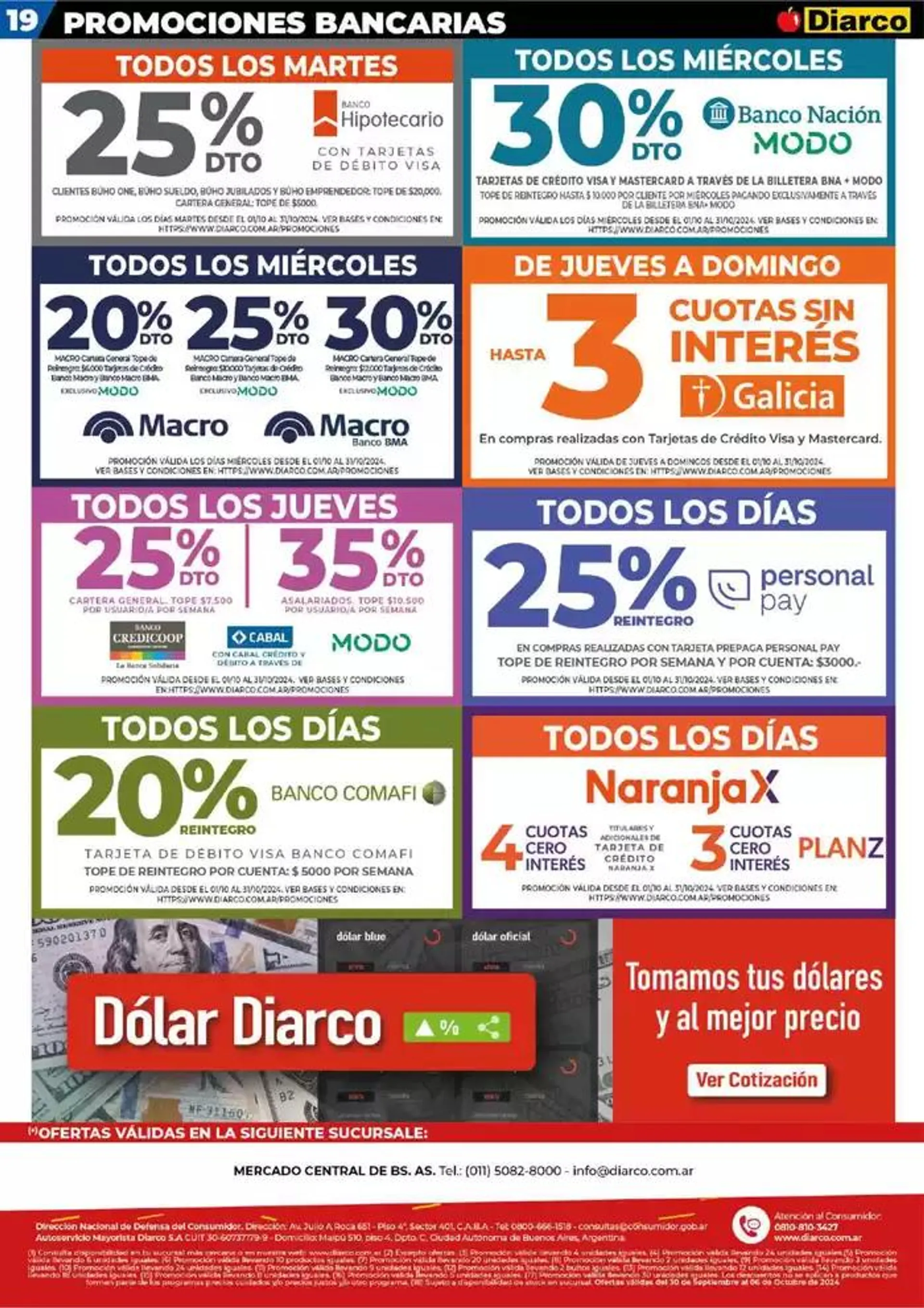 Ofertas de Diarco Ofertas Gba 30 de septiembre al 6 de octubre 2024 - Página 19 del catálogo