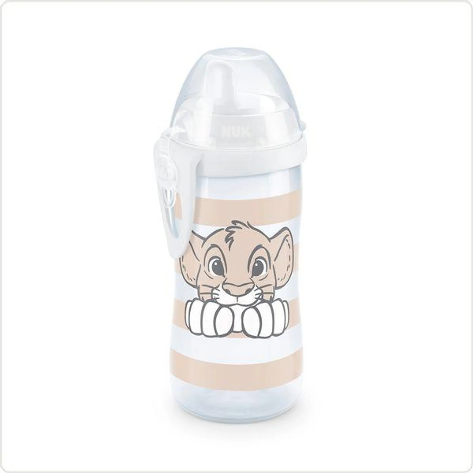 Vaso Nuk Kiddy Cup Disney El Rey León 12 m x 300 ml