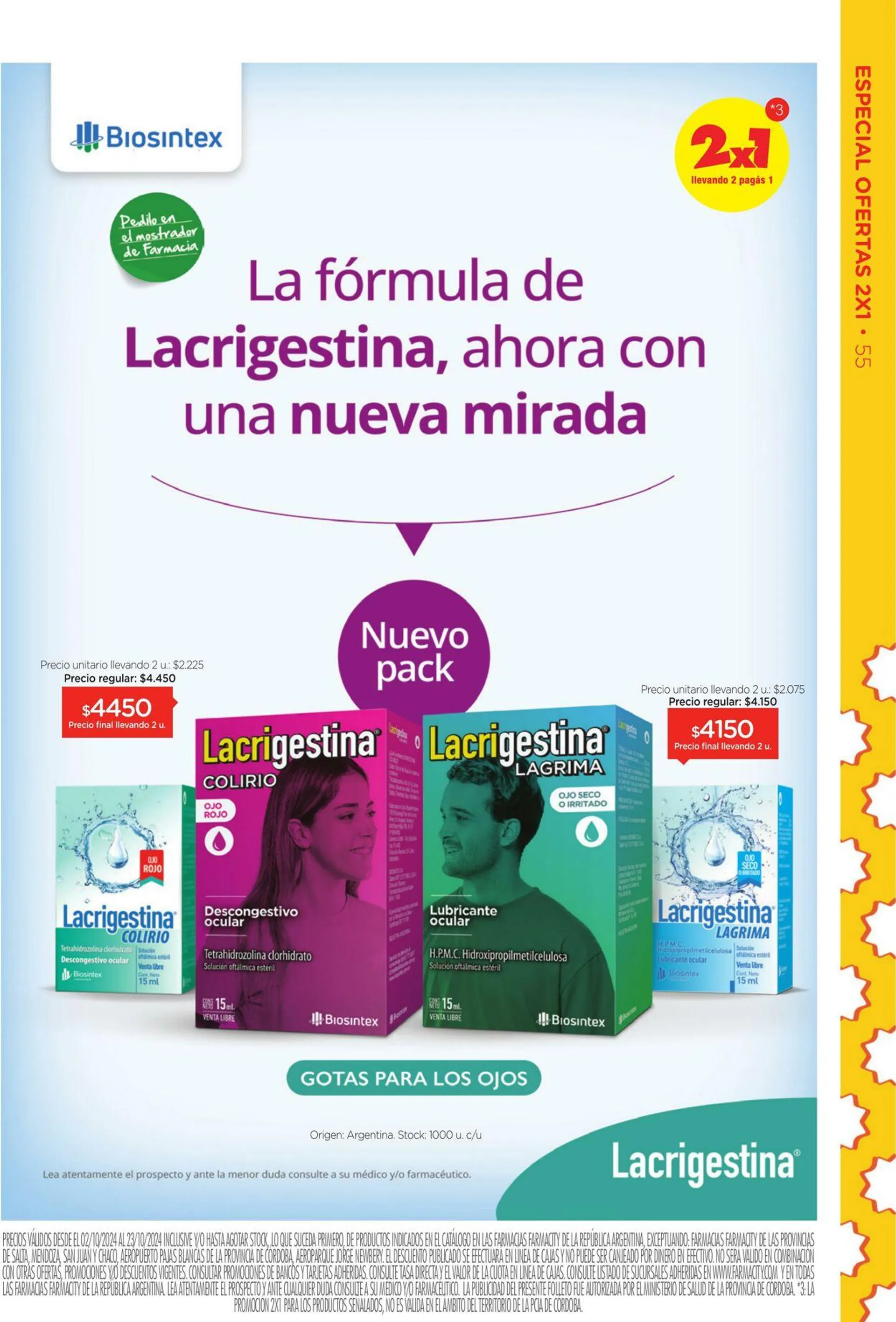 Ofertas de Farmacity 1 de octubre al 31 de octubre 2024 - Página 55 del catálogo