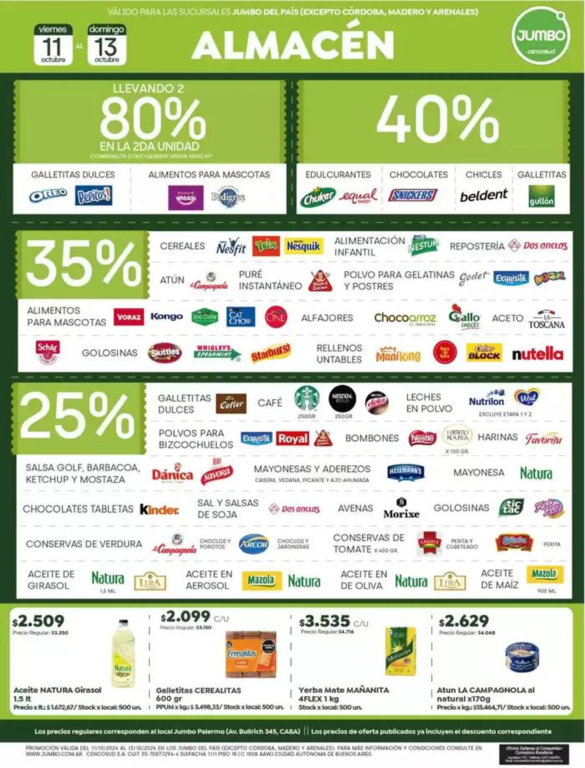 JUMBO OFERTAS I BA FDS 11 AL 13 OCTUBRE - 1