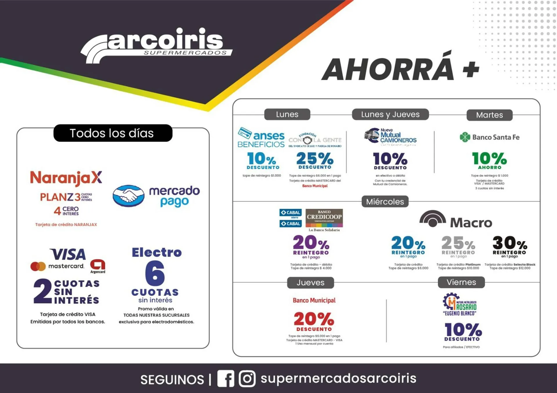 Ofertas de Catálogo Arcoiris Supermercados 11 de abril al 30 de abril 2024 - Página  del catálogo