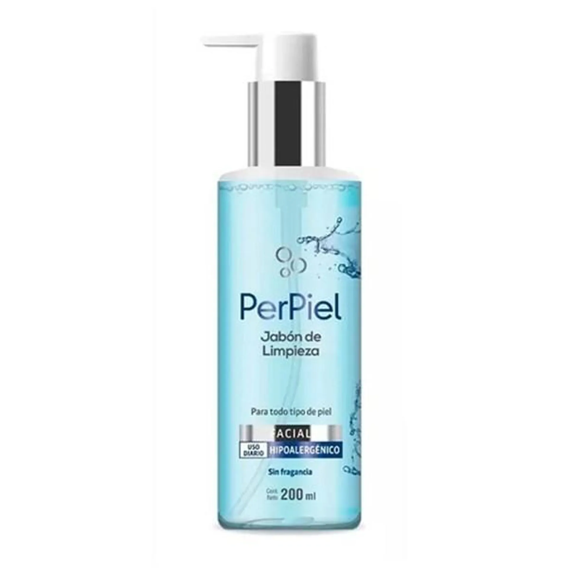 Perpiel Jabón de Limpieza Facial Sin Fragancia 200 ml