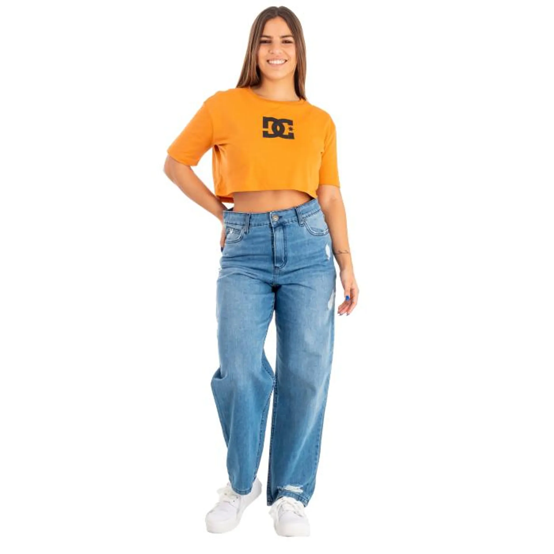 Pantalon Gise Baggy Blue (Azu) Dc Mujer