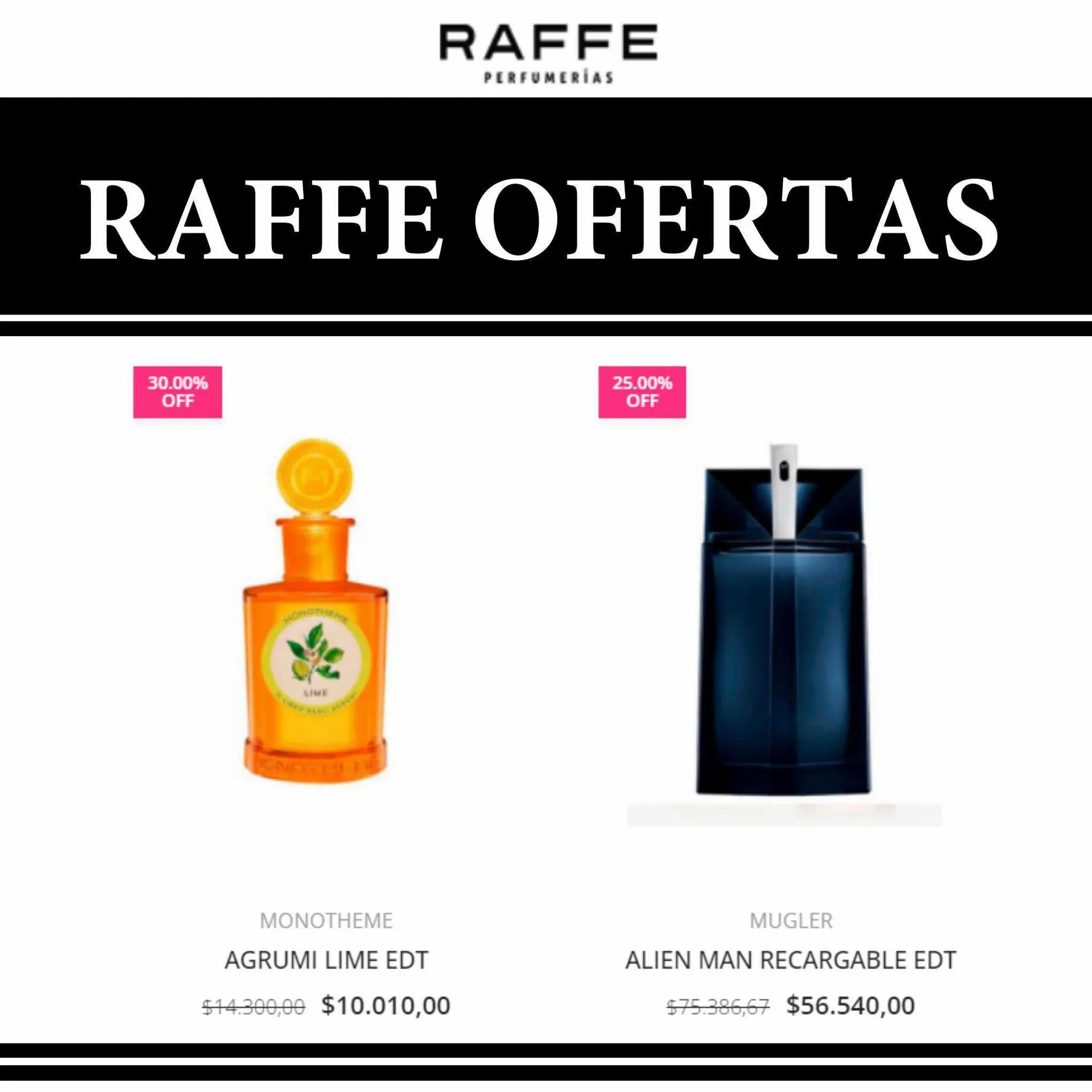 Catálogo Raffe Perfumerías