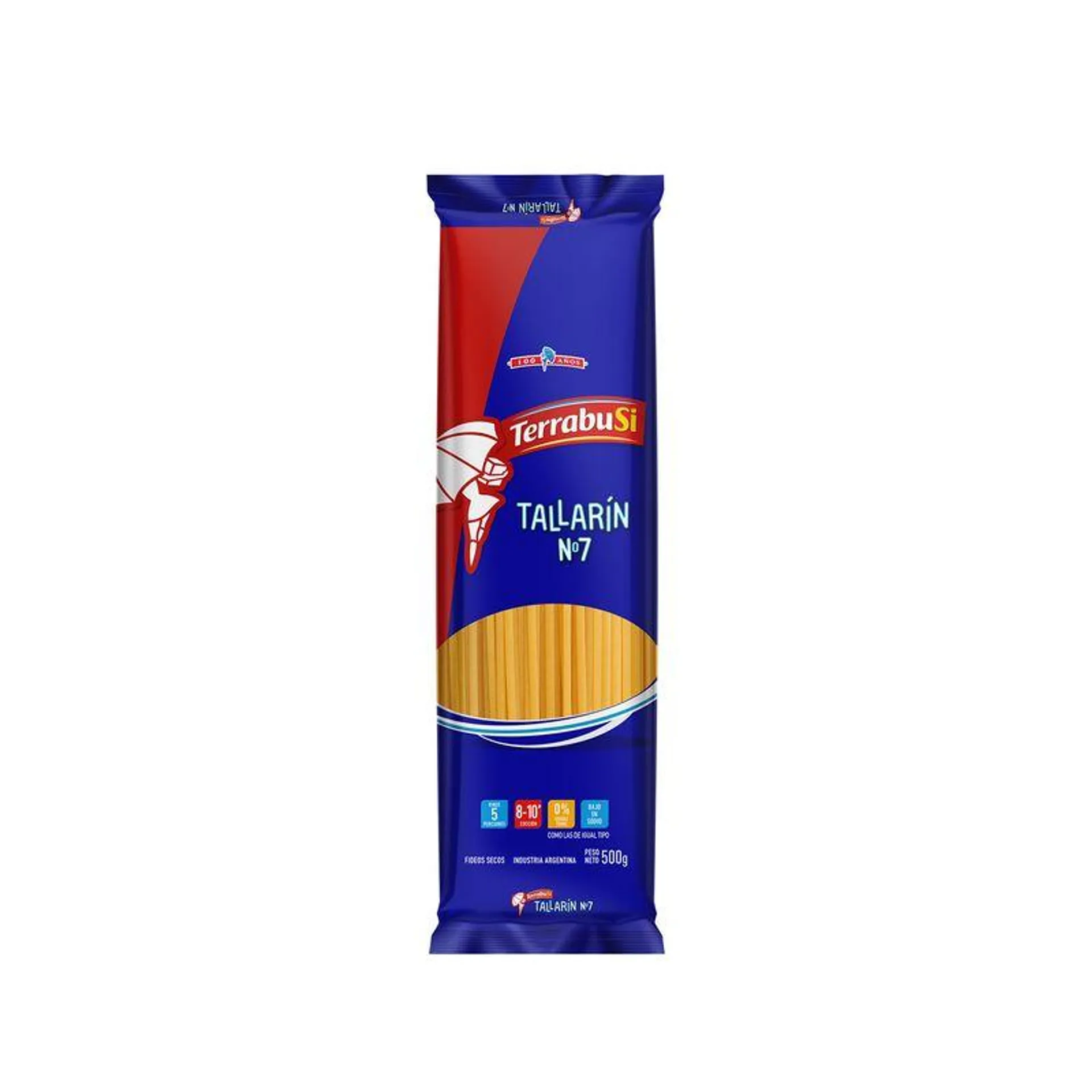 Fideos tallarines N7 Terrabusi 500 g.