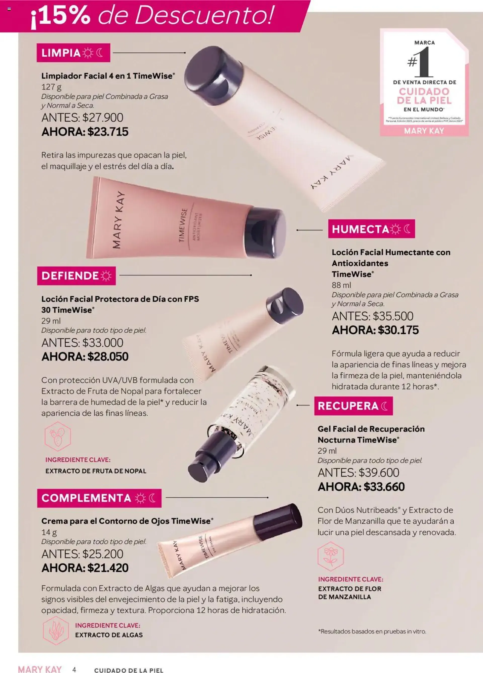 Ofertas de Mary Kay catálogo 1 de julio al 31 de diciembre 2024 - Página 4 del catálogo