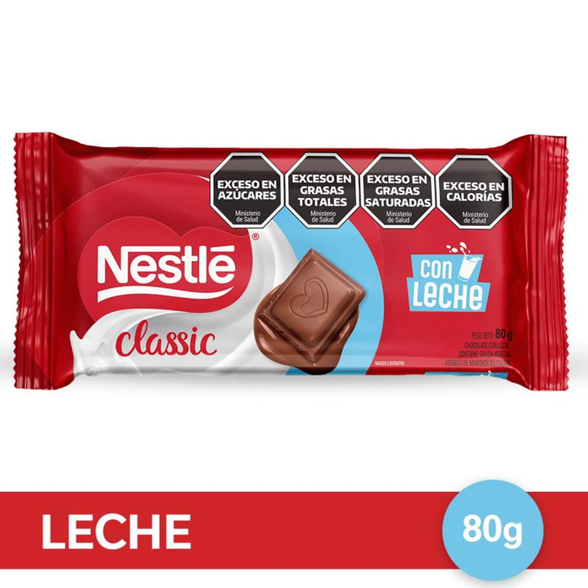 Nestlé Classic Chocolate Con Leche X 80 Gr.