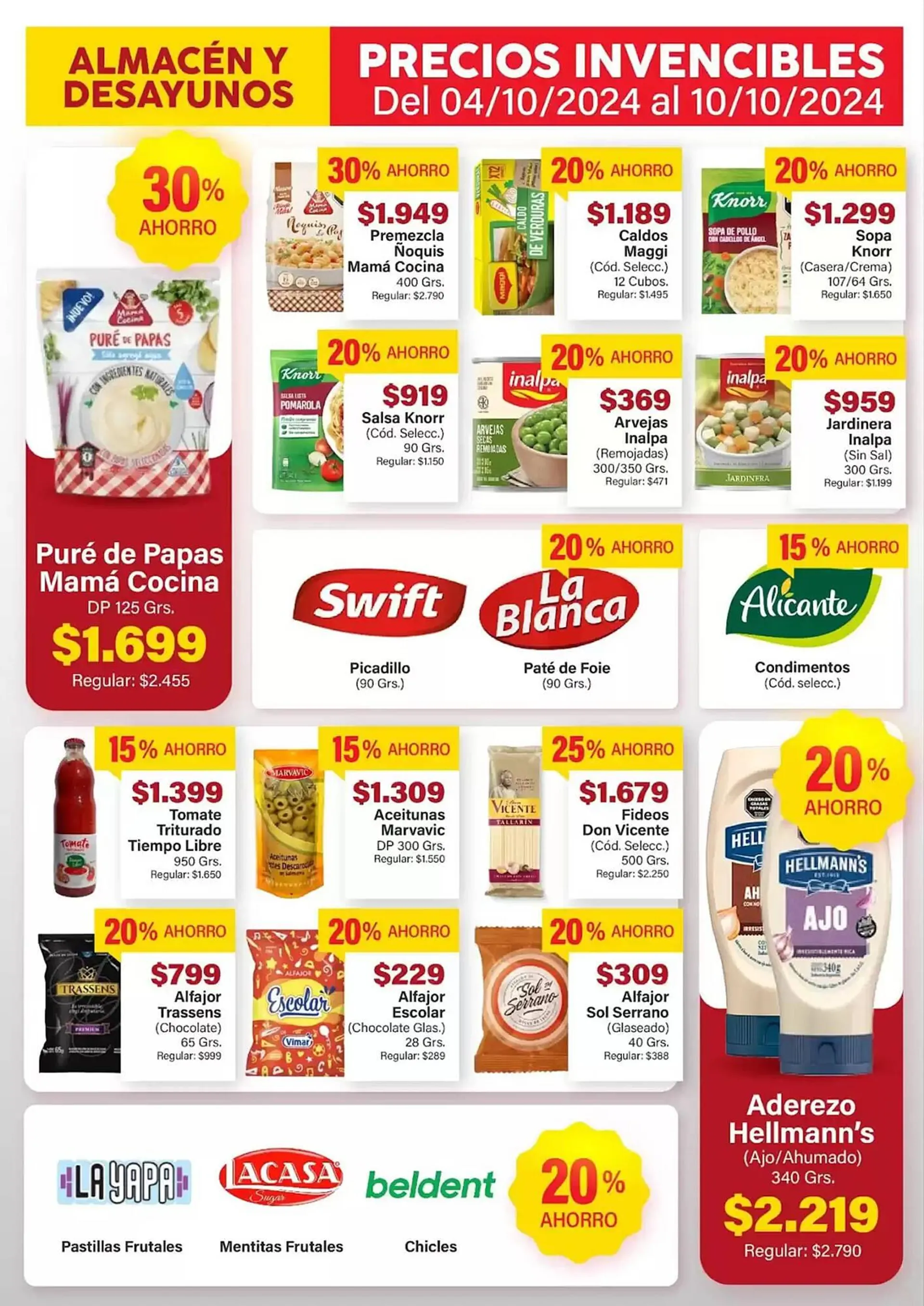 Ofertas de Catálogo Supermercados Aiello 7 de octubre al 21 de octubre 2024 - Página 9 del catálogo