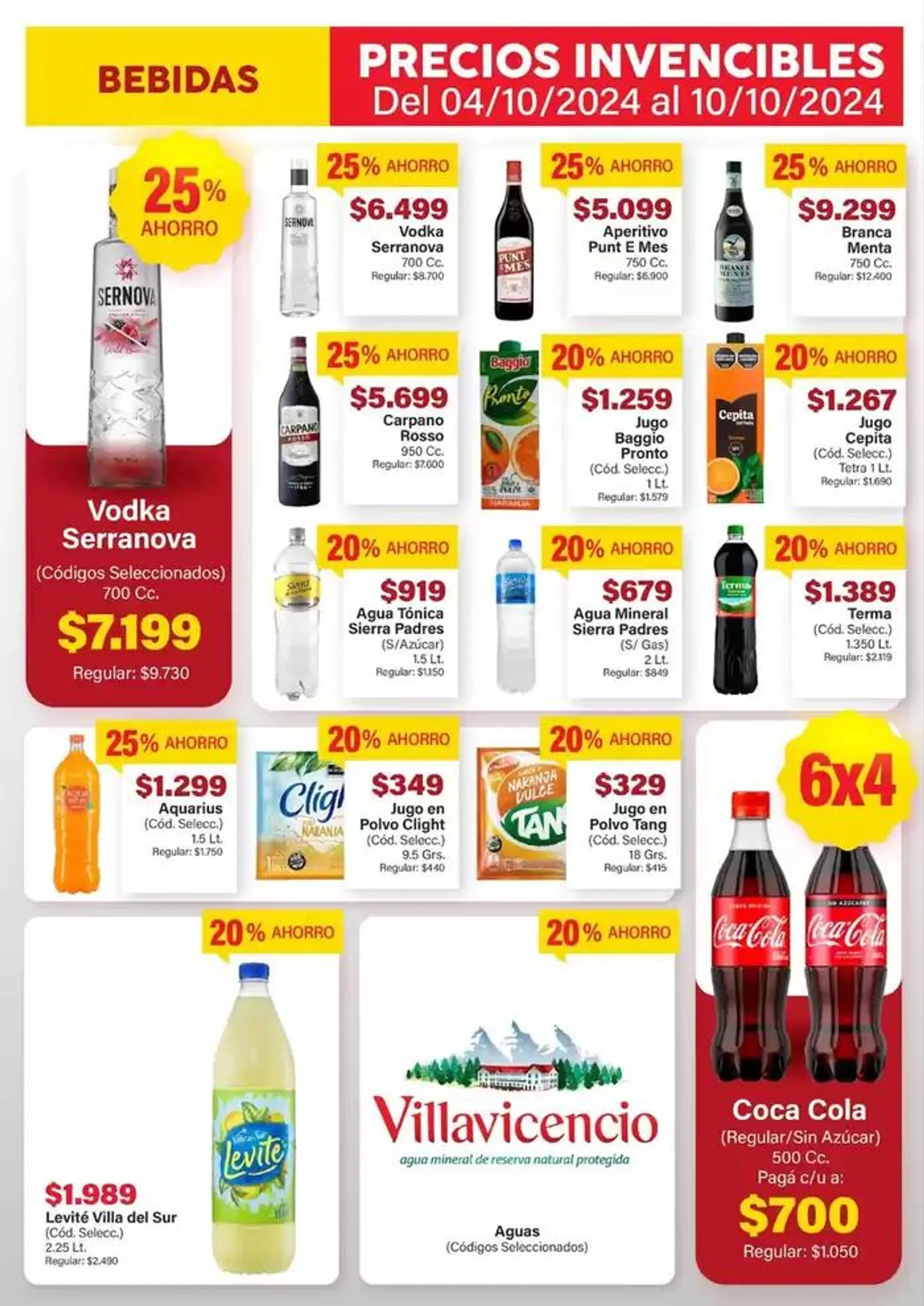 Ofertas de Ofertas Supermercados Aiello 11 de octubre al 25 de octubre 2024 - Página 4 del catálogo