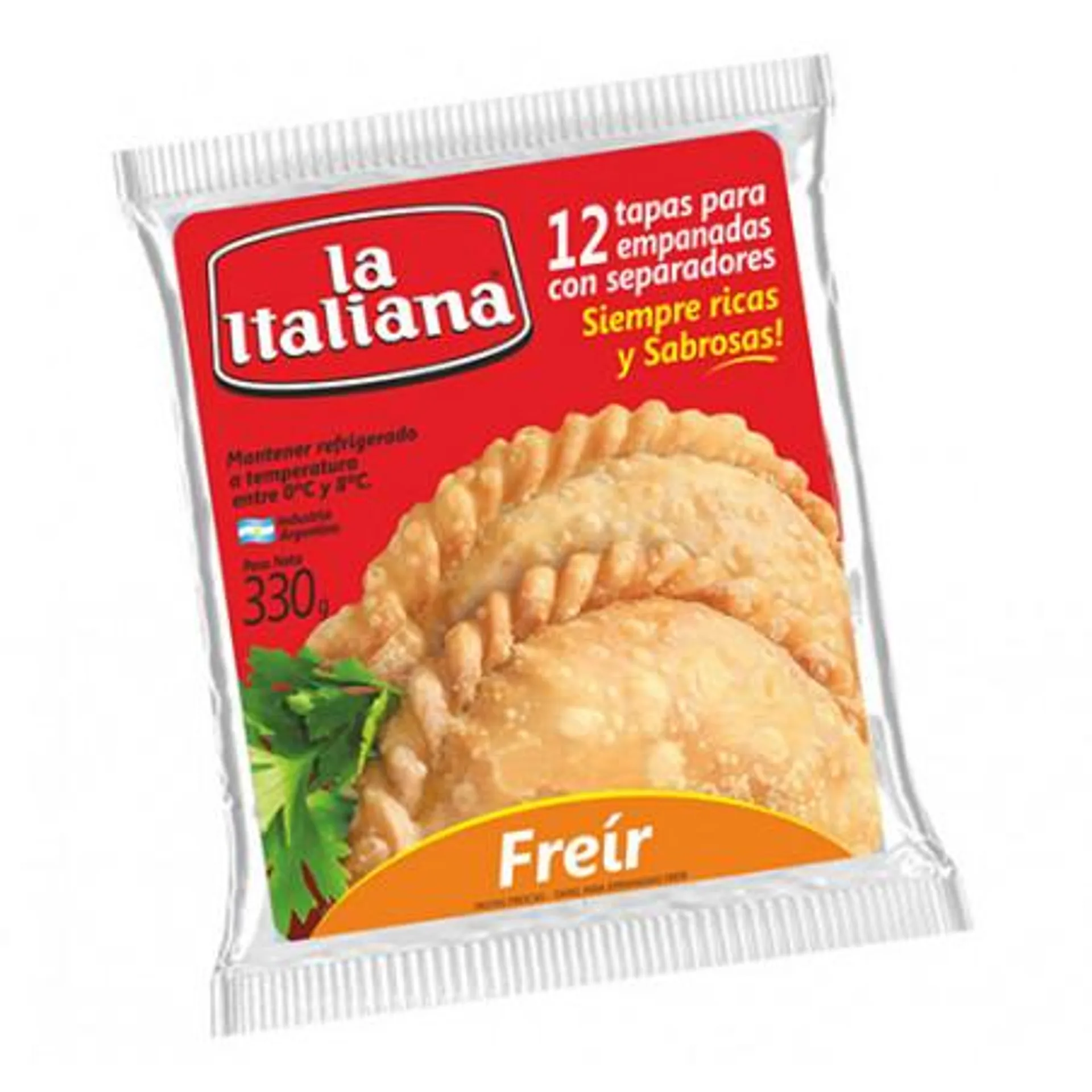 DISCO EMPANADA ITALIANA FREIR 12 UNID.