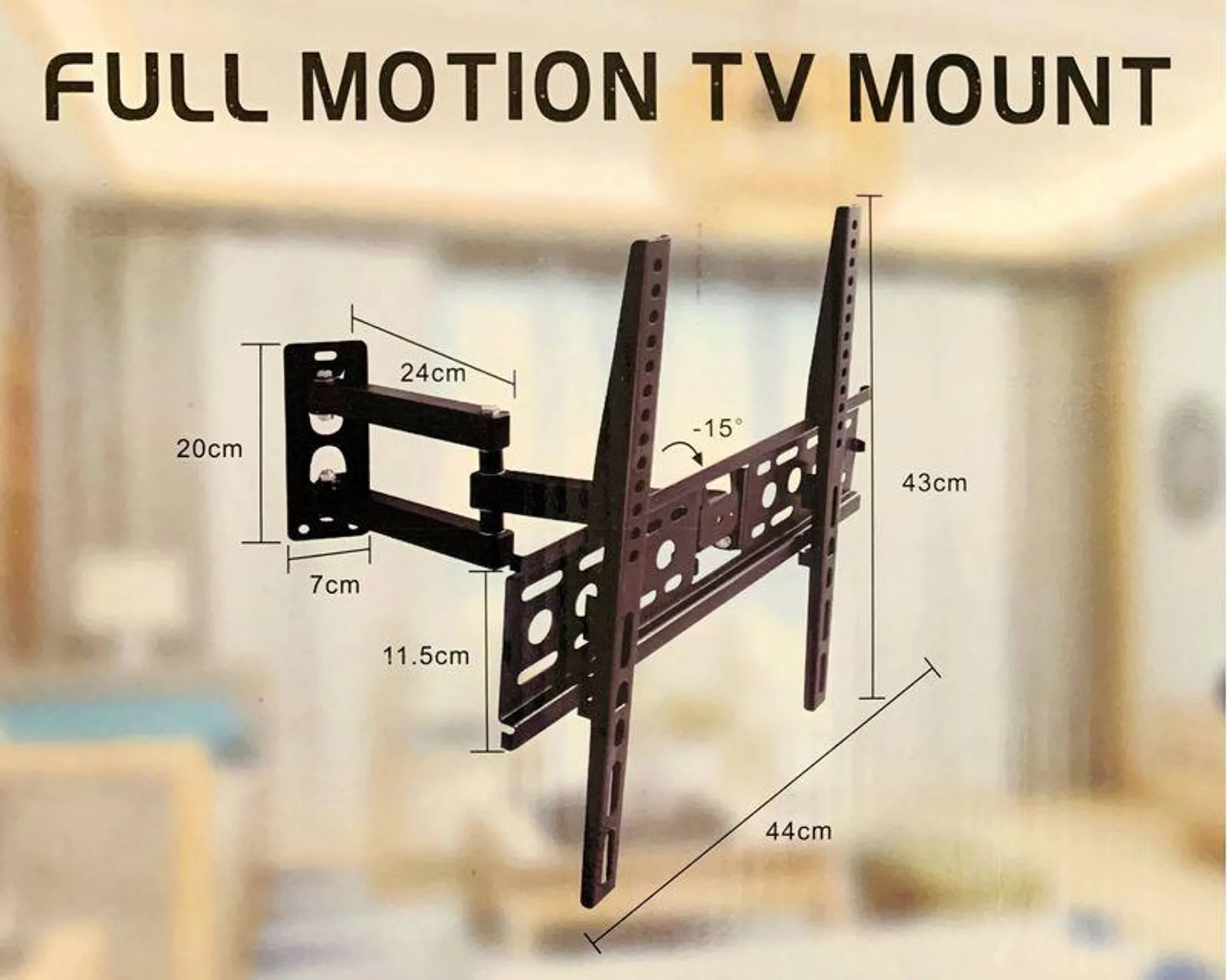 Soporte Tv Brazo Móvil 26" Hasta 42"