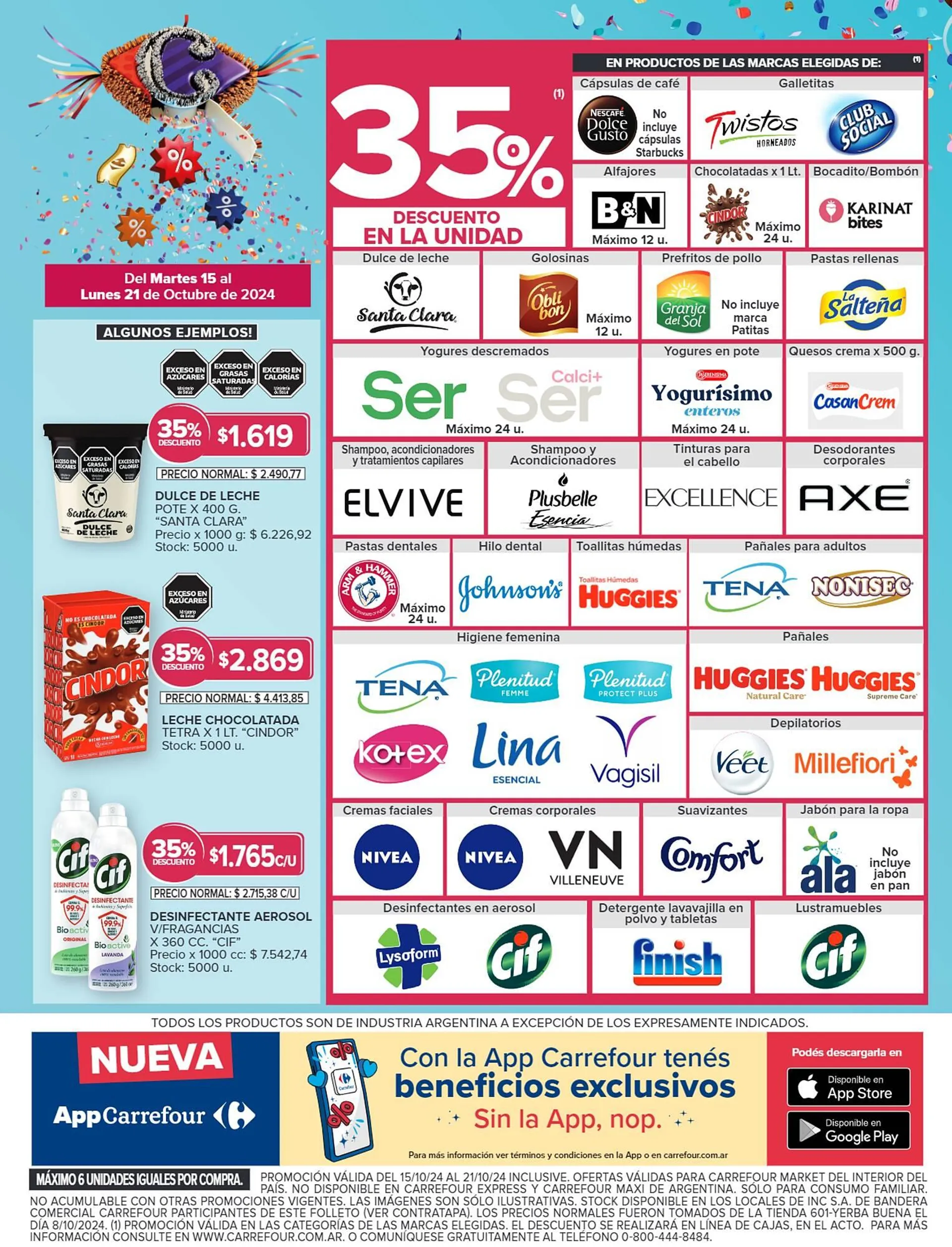 Ofertas de Catálogo Carrefour Market 15 de octubre al 21 de octubre 2024 - Página 7 del catálogo