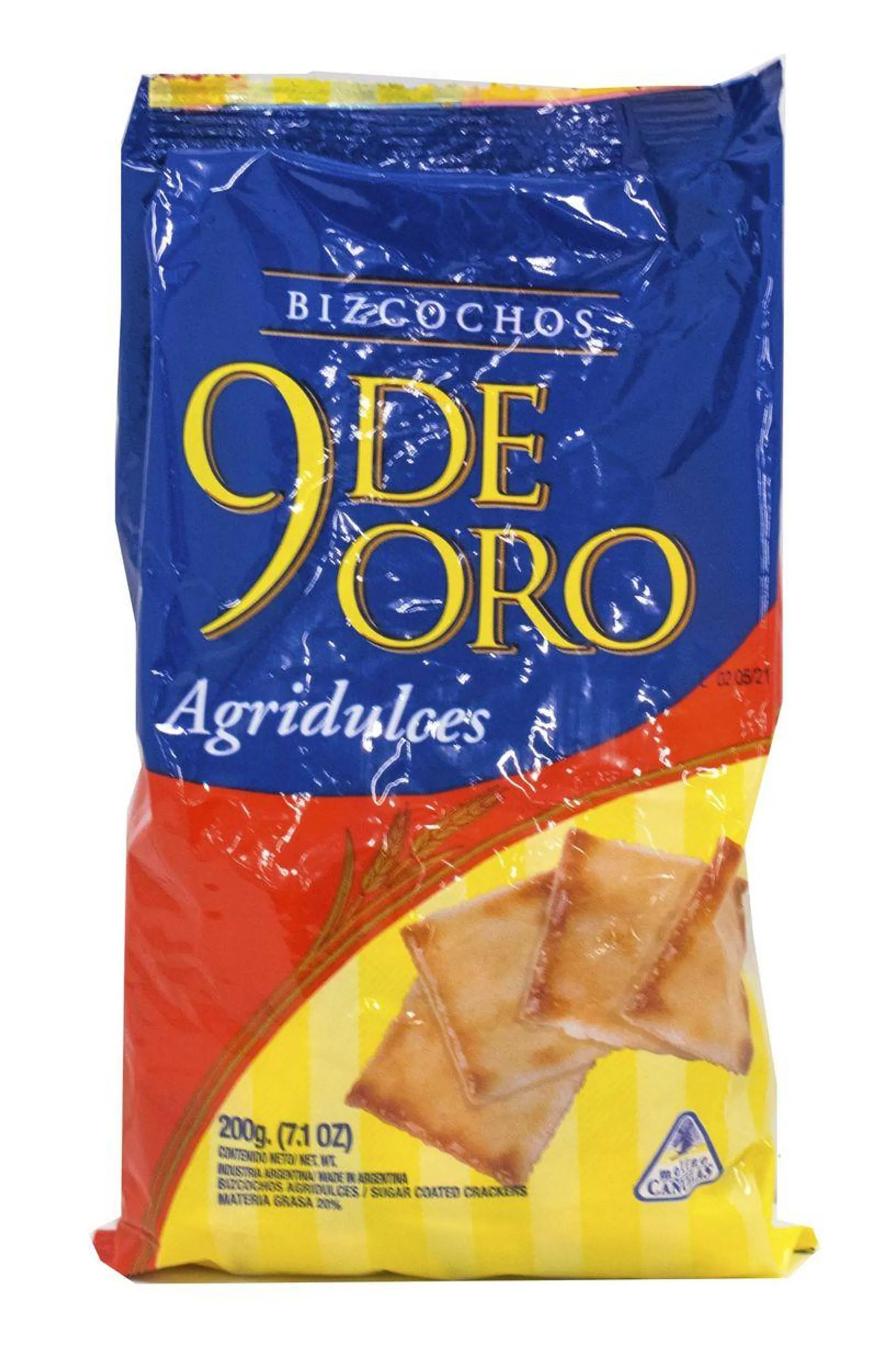 Bizcochos 9 de Oro Agridulces 200g