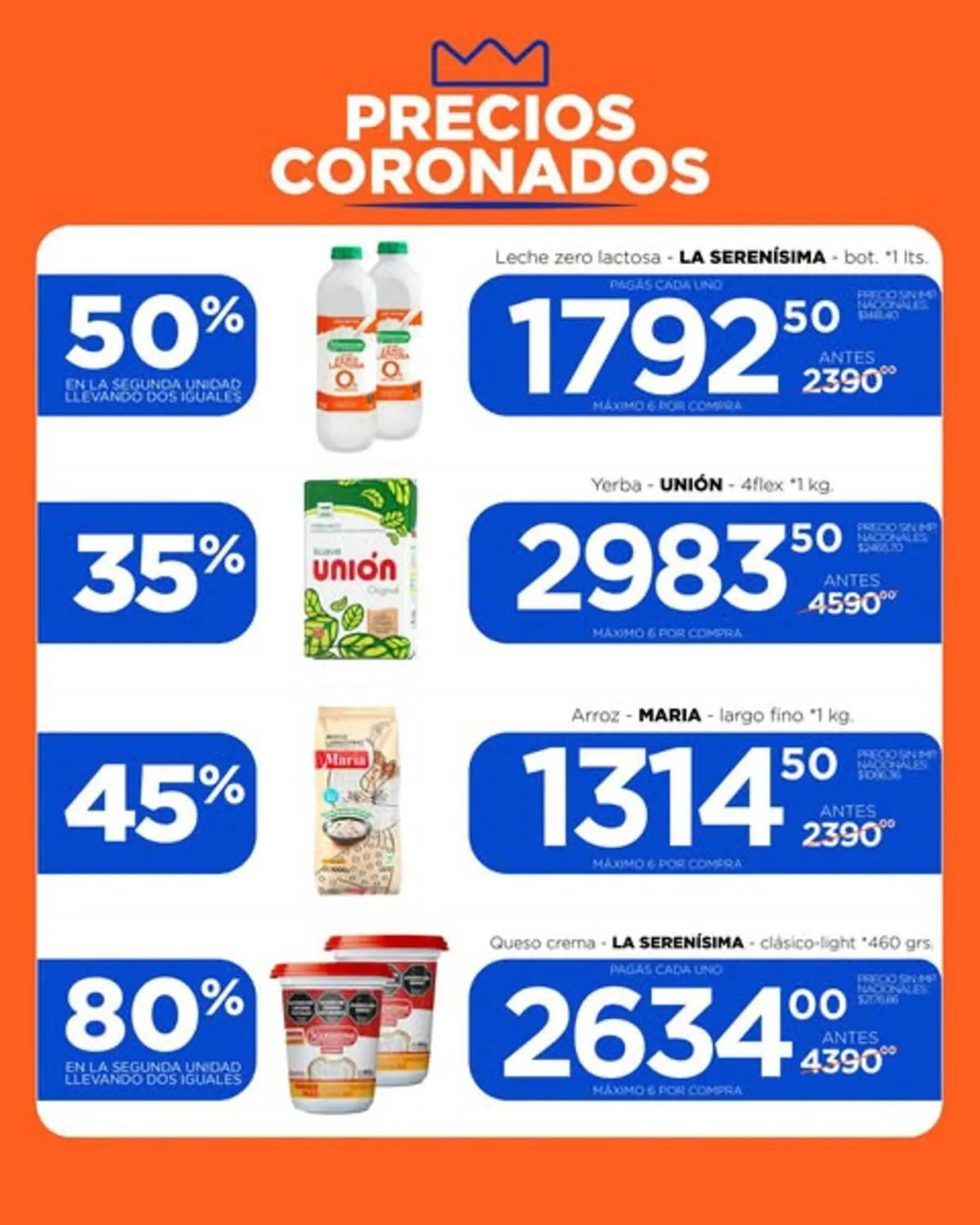 Ofertas de Catálogo Supermercados Monarca 9 de abril al 30 de abril 2025 - Página 1 del catálogo