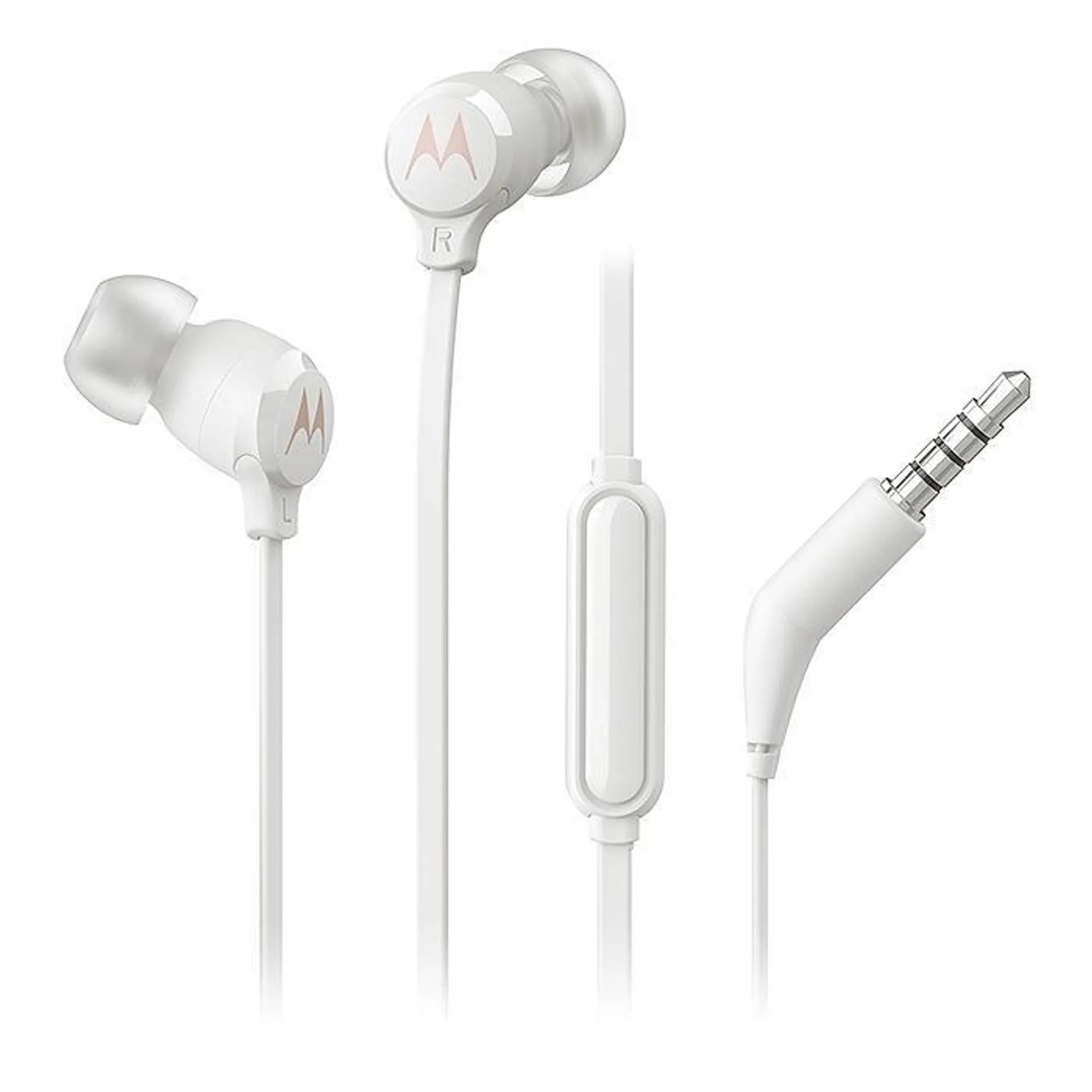 Auricular In Ear Earbuds Motorola 3-S White