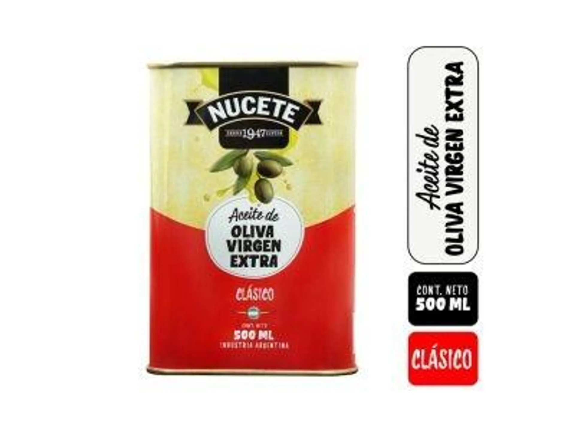 ACEITE NUCETE OLIVA VIRGEN 500 CC