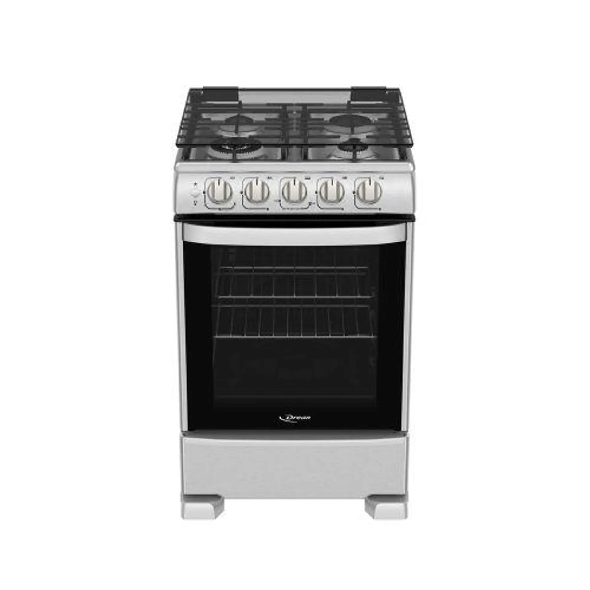 Cocina Drean CD5507AI 55Cm Acero Multigas