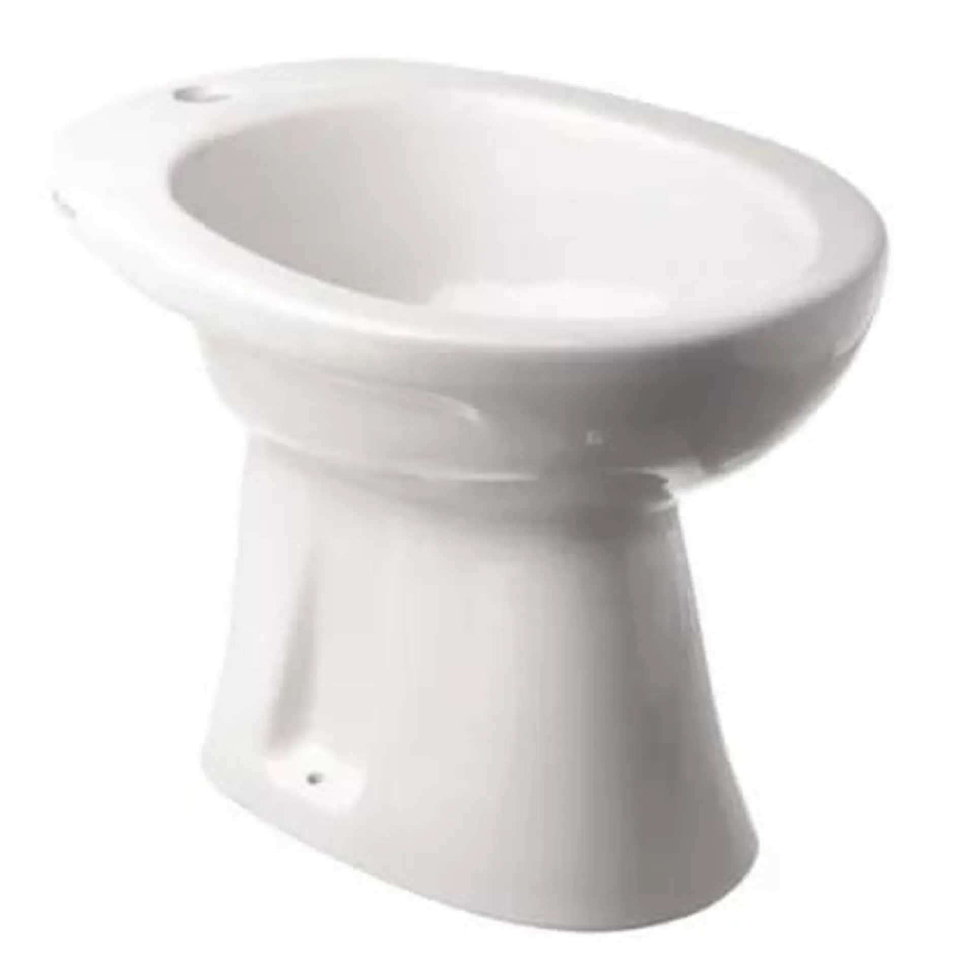 Bidet de apoyo ANDINA1JB Ovalado Blanco