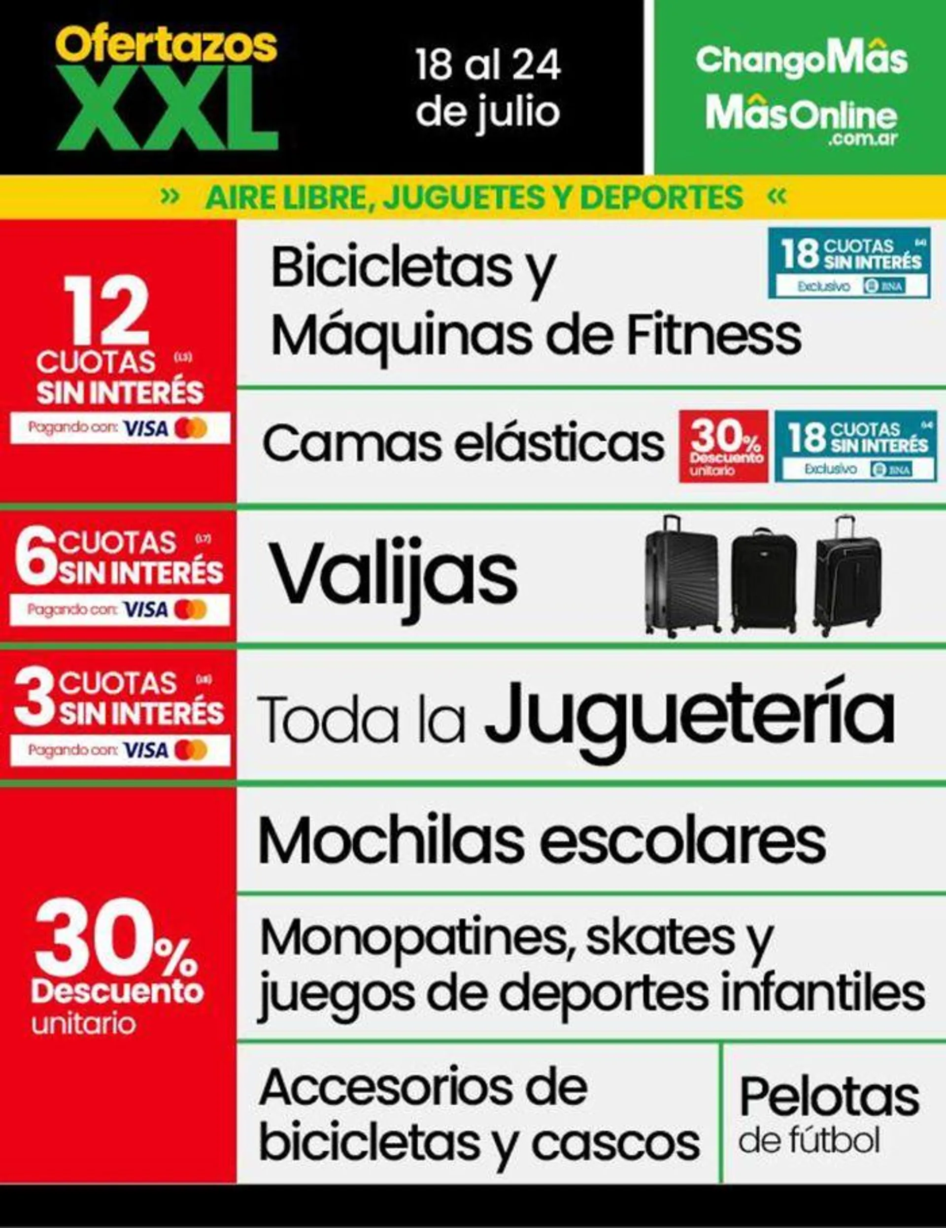 Ofertas de Catálogo Changomas 18 de julio al 24 de julio 2024 - Página 22 del catálogo