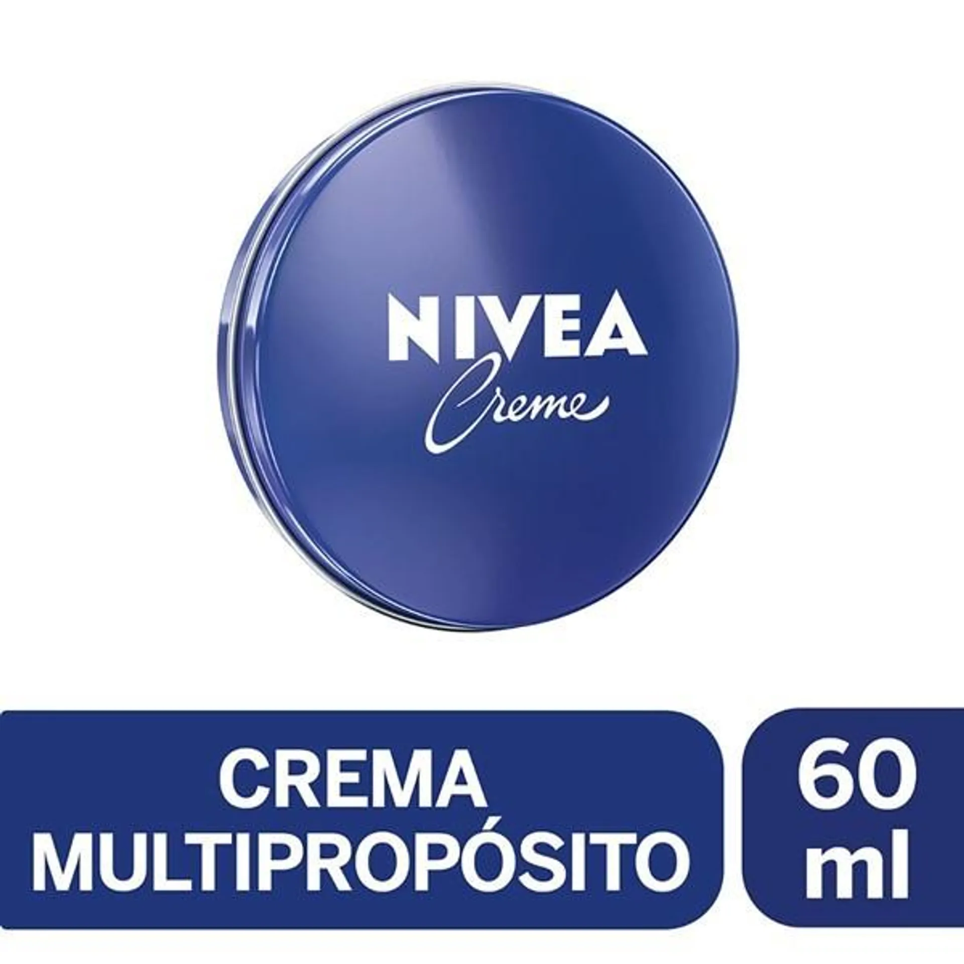 Nivea Crema Hidratante Intensiva creme en Lata Para Todo Tipo de Piel 60 ml