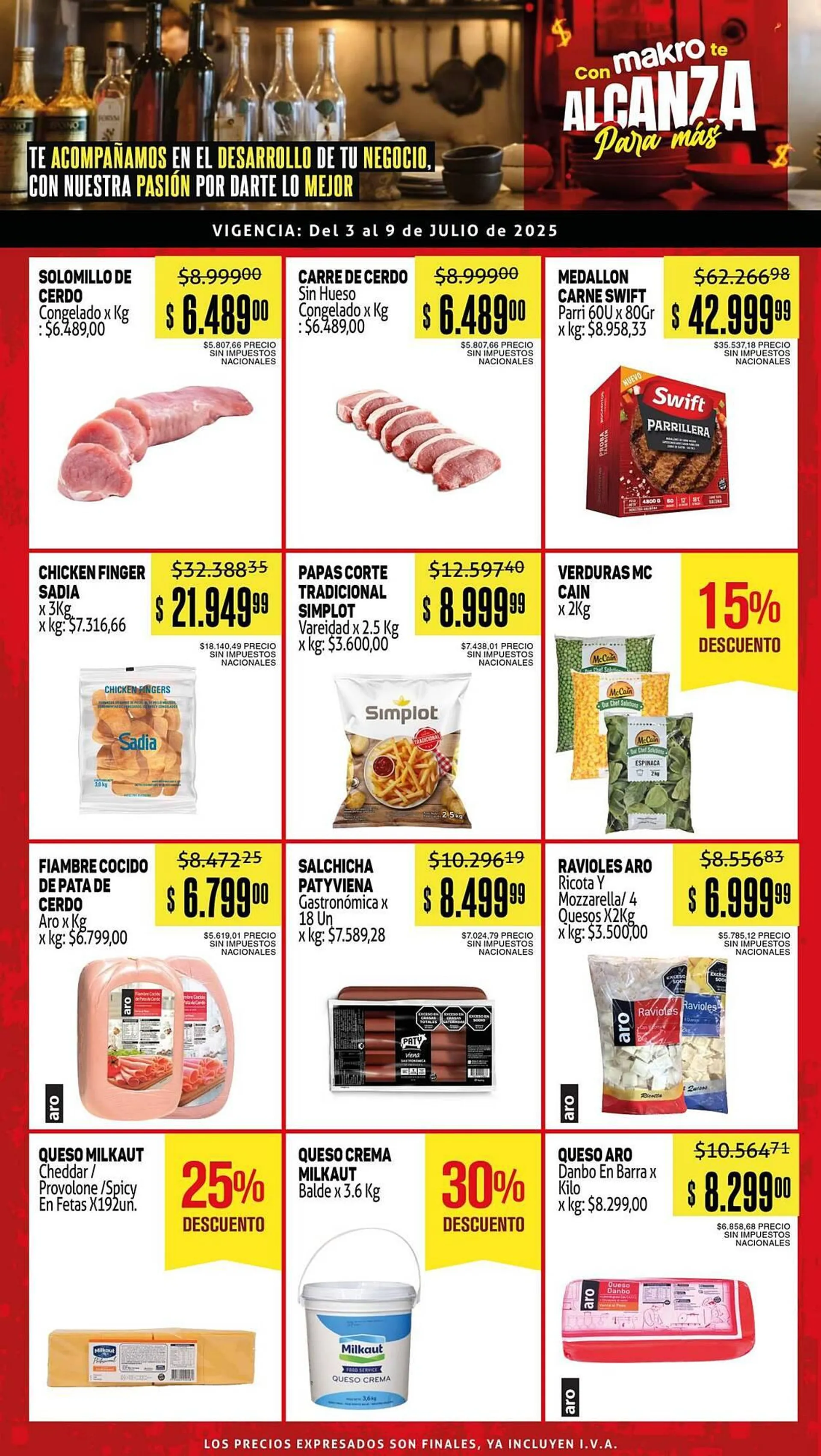 Ofertas de Catálogo Makro 3 de julio al 9 de julio 2025 - Página 1 del catálogo