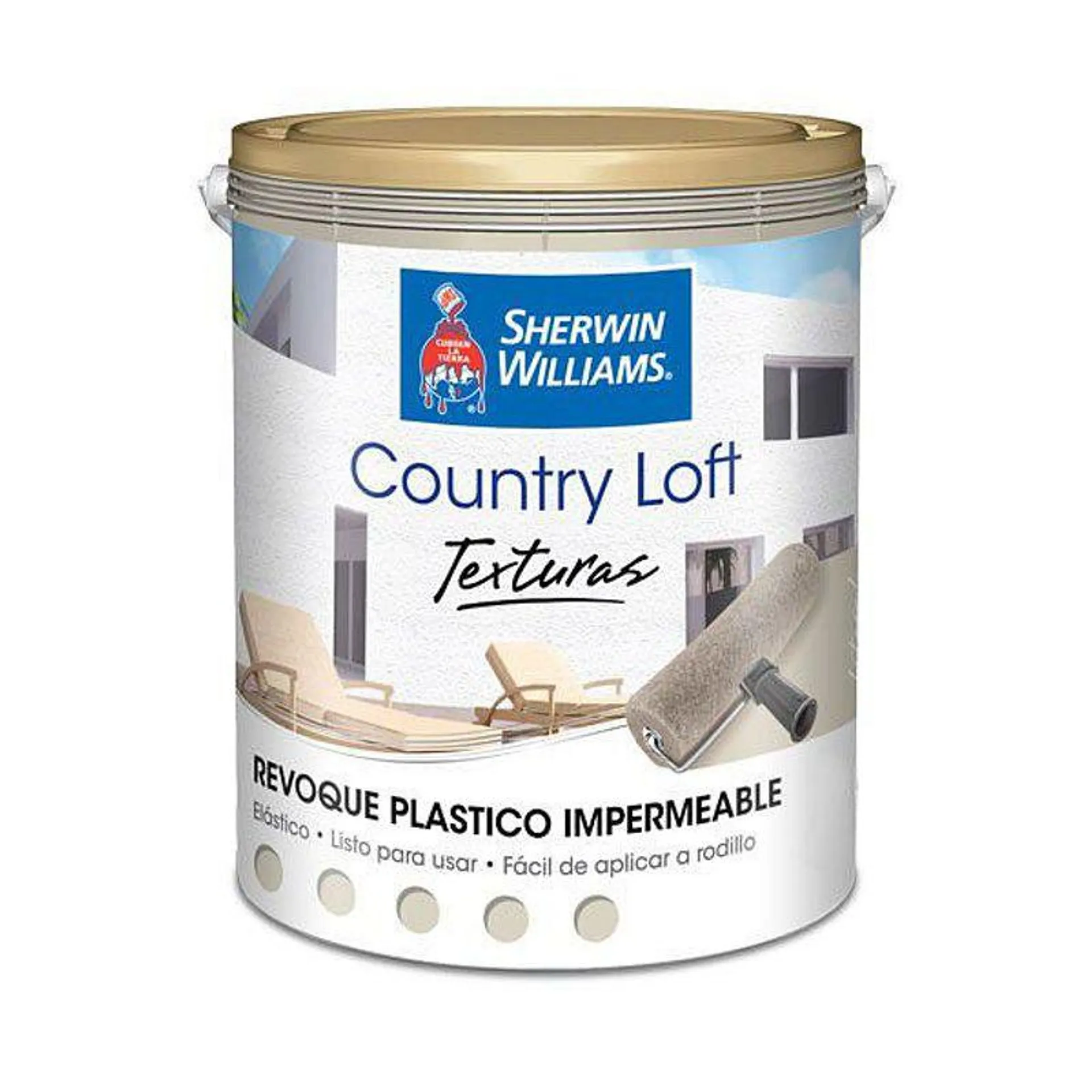 Revestimiento Texturado Country Loft Sherwin Williams Litor 25Kg