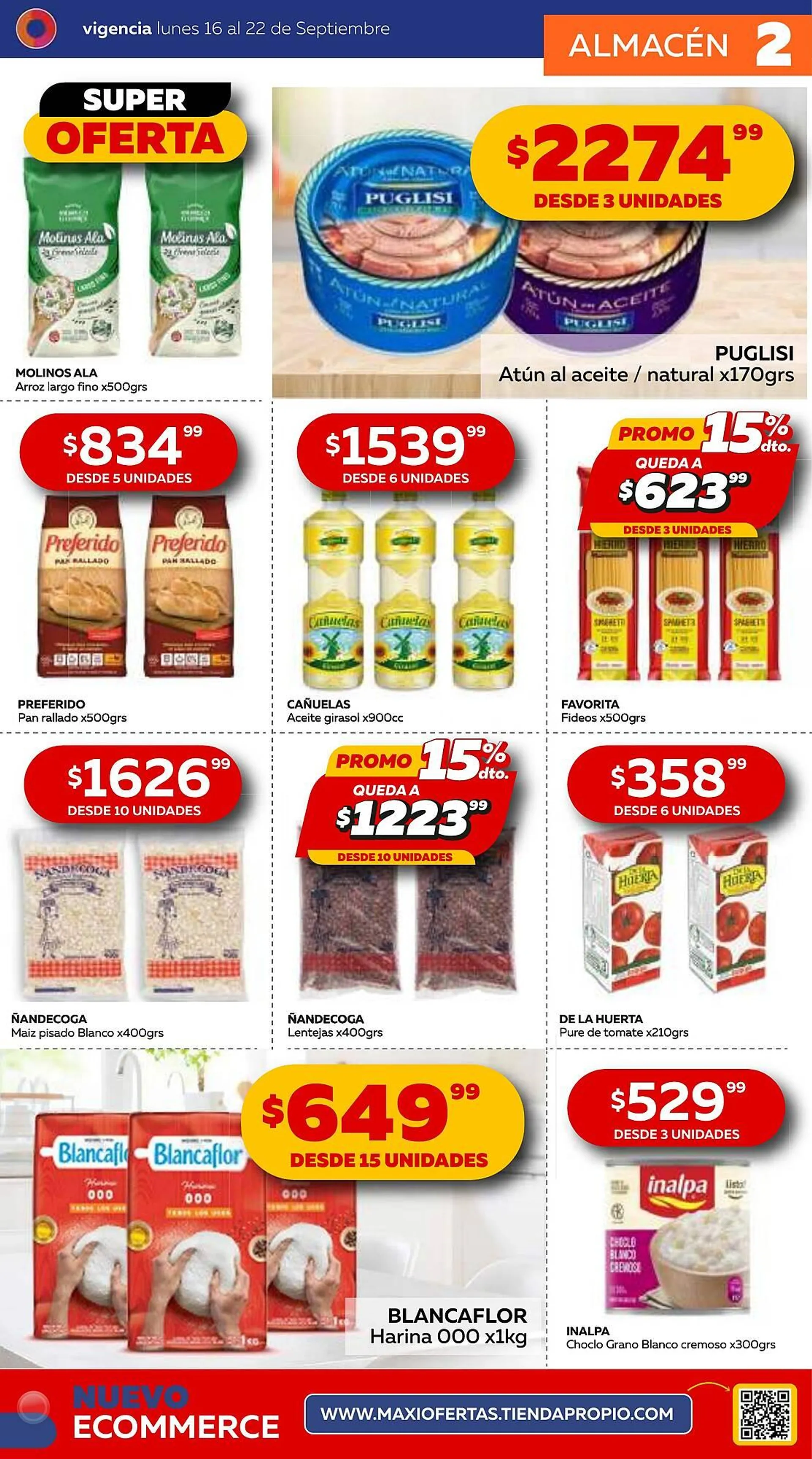 Ofertas de Catálogo Maxi Ofertas 16 de septiembre al 22 de septiembre 2024 - Página 2 del catálogo