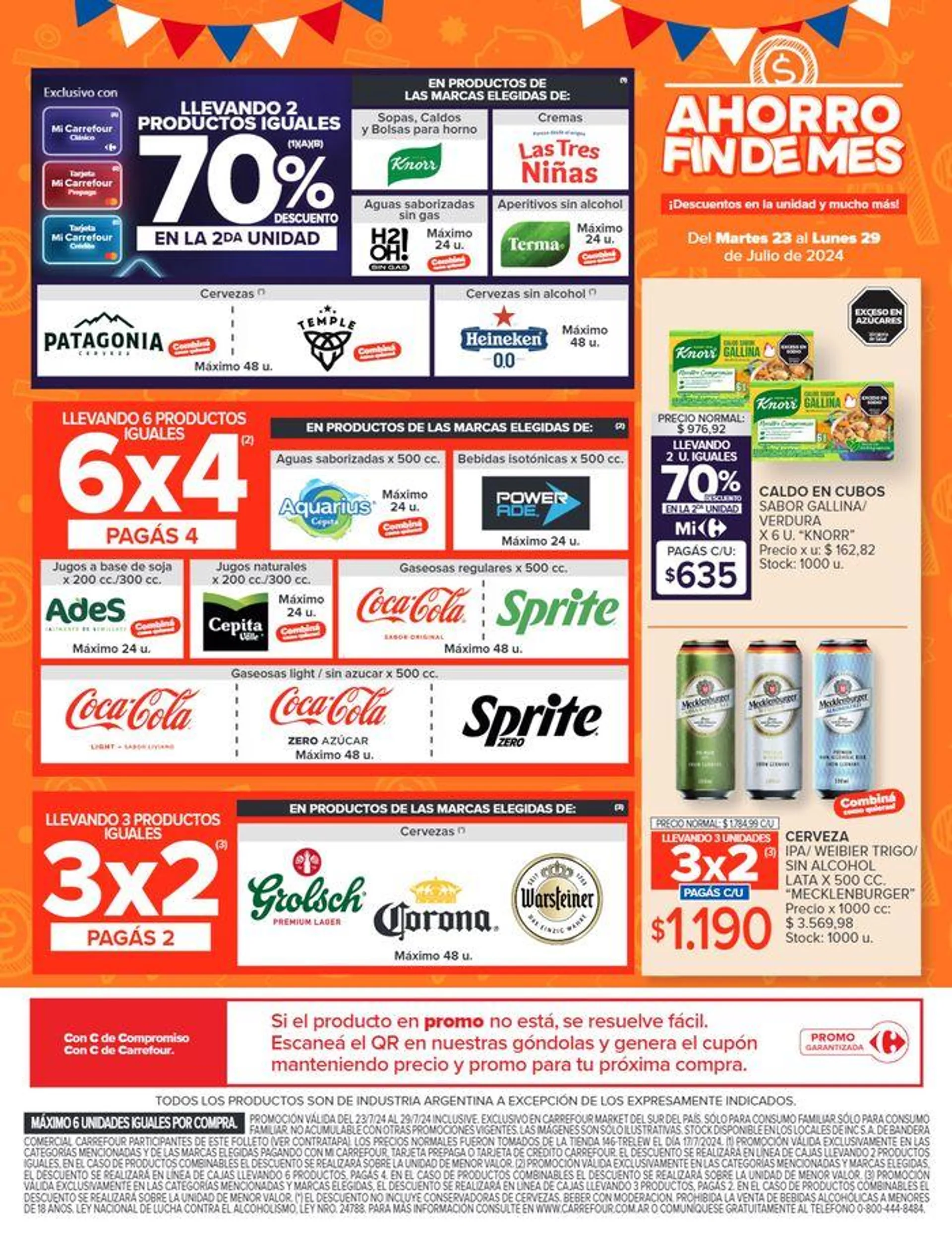 Ofertas de Catálogo Ahorro Fin de Mes Market Sur 23 de julio al 29 de julio 2024 - Página 14 del catálogo