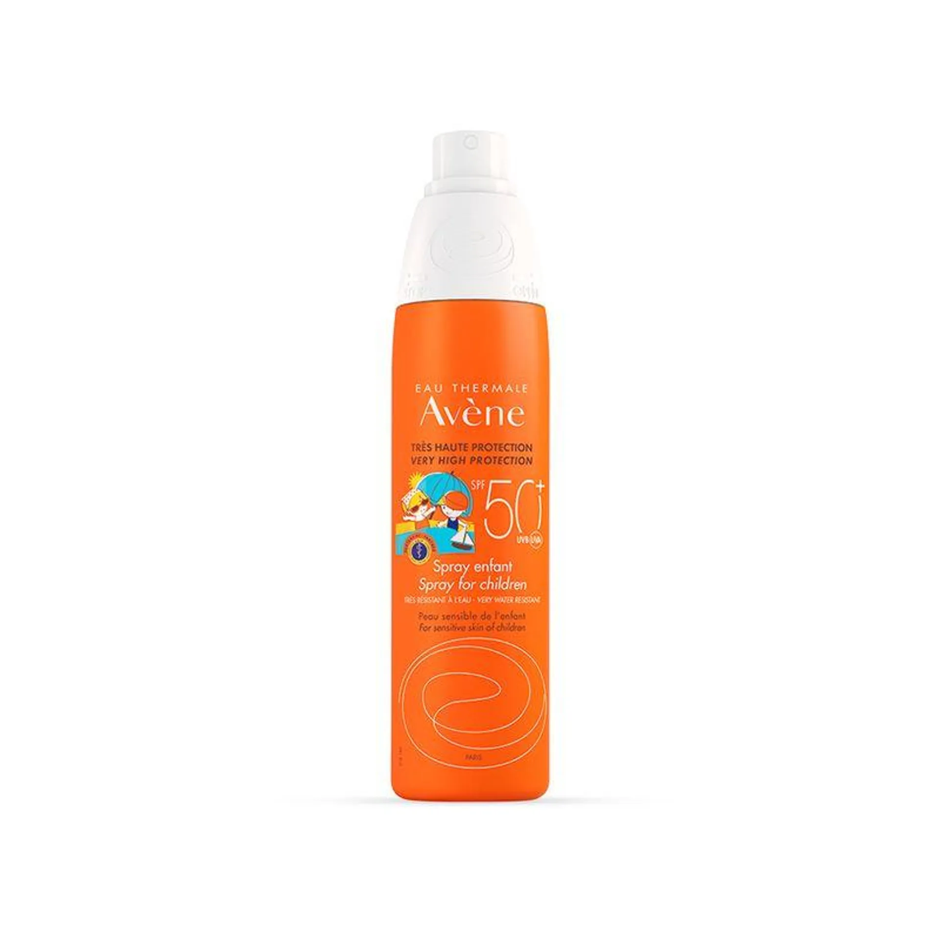 Protector Solar Avene Spray Especial Niños Fps 50 x 200 ml