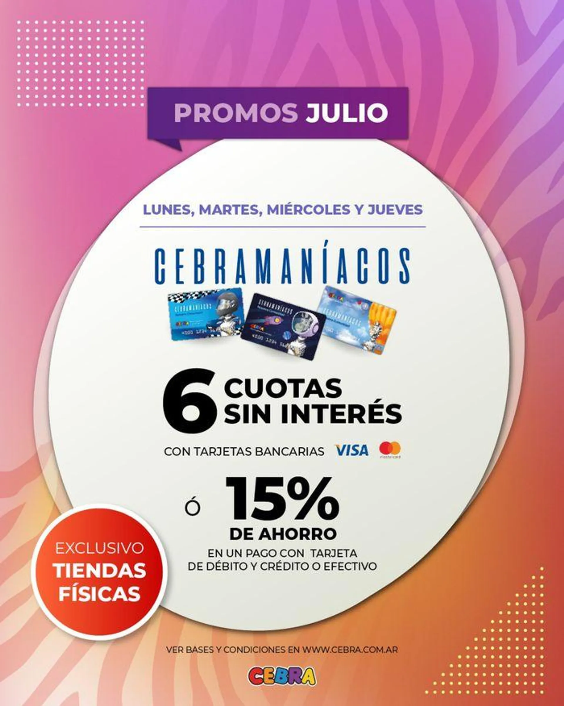 Ofertas de Promos Julio Juguetería Cebra 17 de julio al 31 de julio 2024 - Página 3 del catálogo