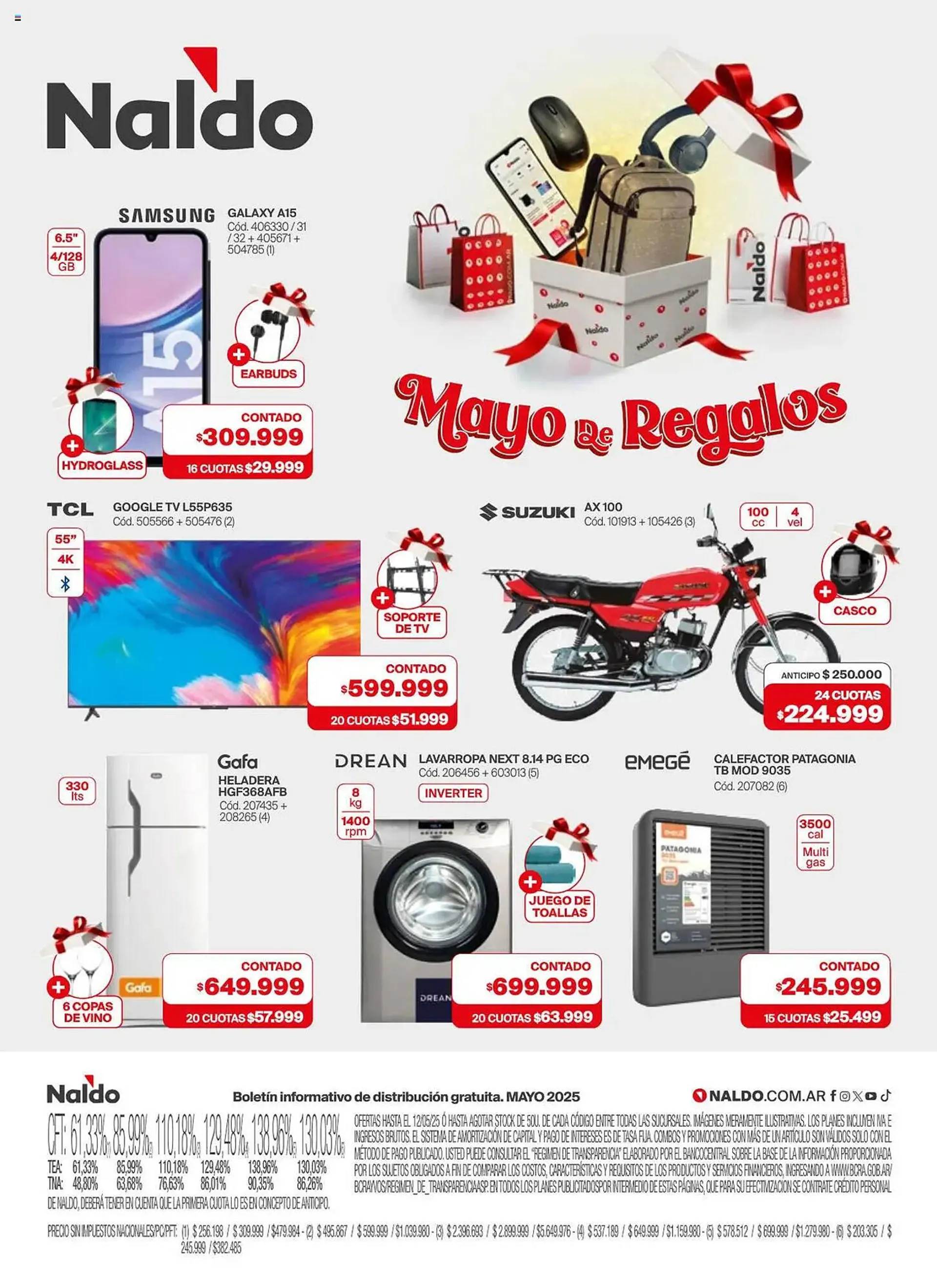 Ofertas de Catálogo Naldo Lombardi 1 de mayo al 31 de mayo 2025 - Página 1 del catálogo