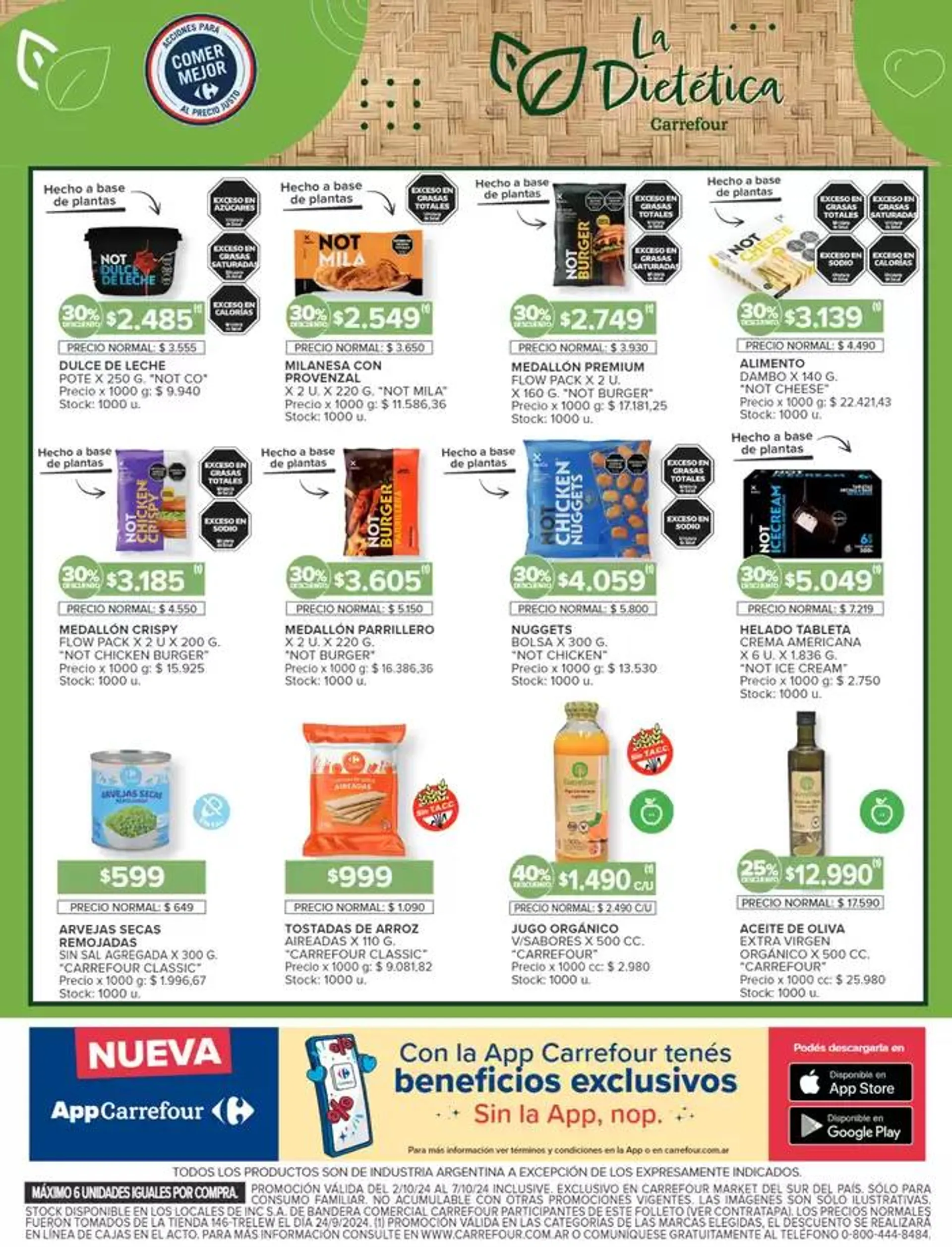 Ofertas de Catálogo Folleto Semanal Market 2 de octubre al 7 de octubre 2024 - Página 2 del catálogo