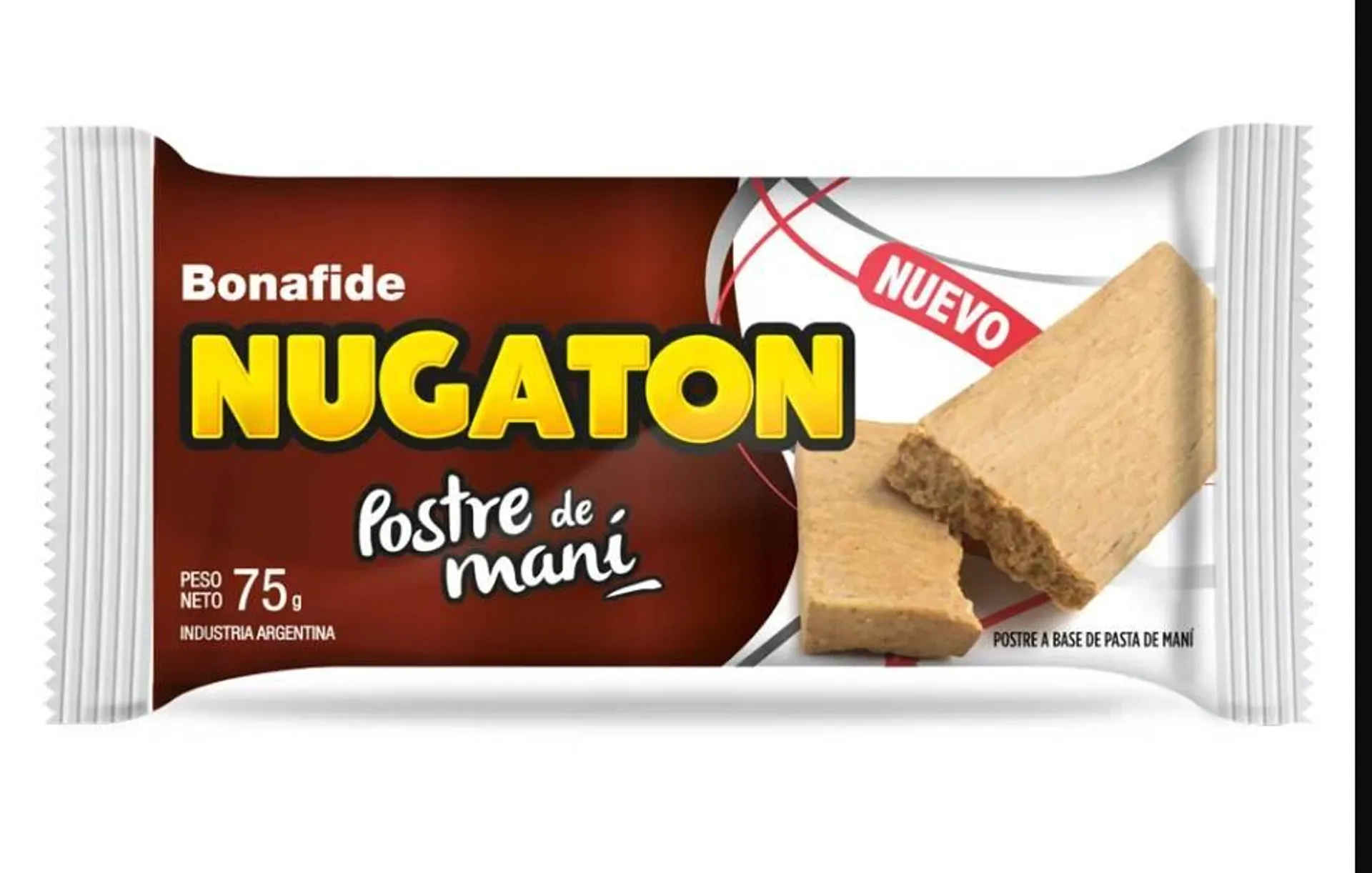 Postre Nugaton de Maní 75G