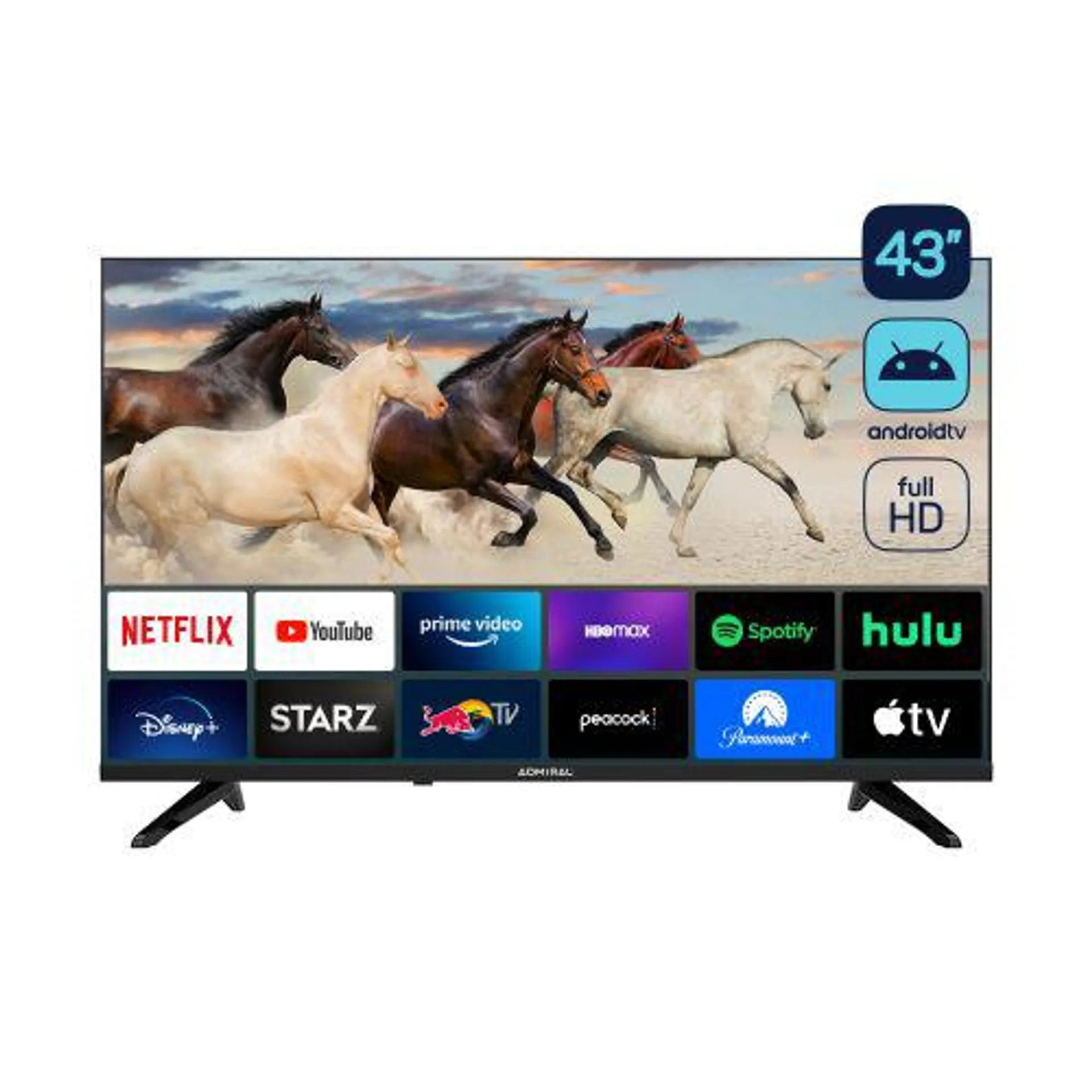 Smart TV 43” FHD Android TV Admiral AD43E3A