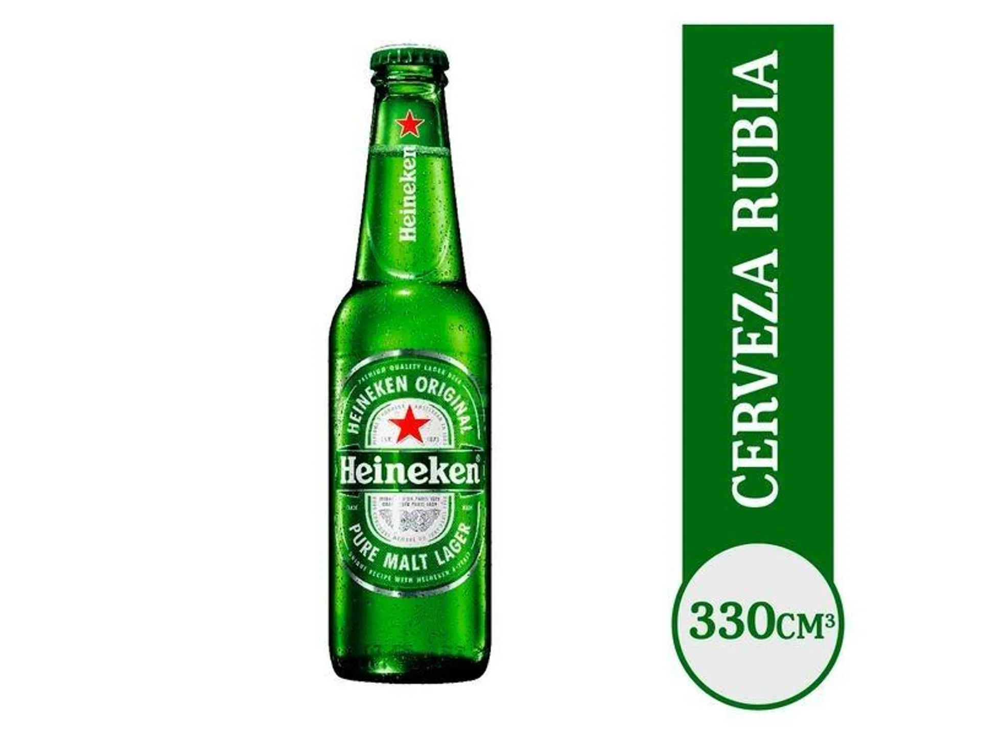 CERVEZA HEINEKEN L.NECK BOT 330X