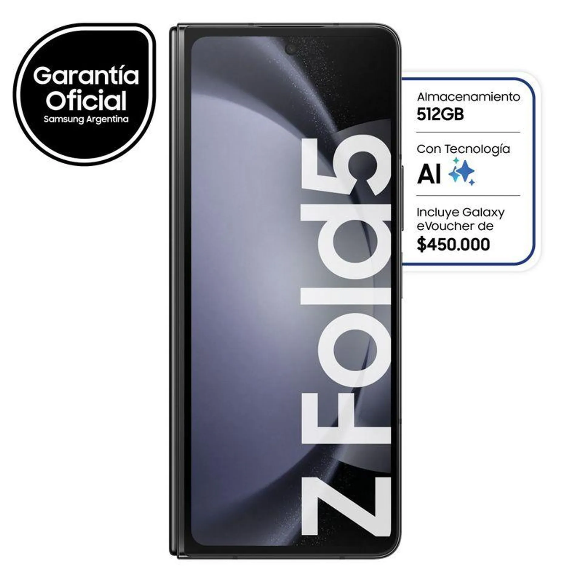 Celular Samsung Galaxy Z FOLD 5 Black 12/512GB 7.6"