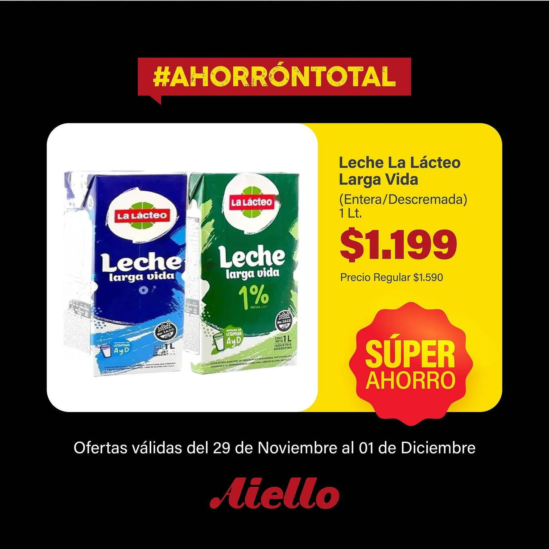 Ofertas de Catálogo Supermercados Aiello 29 de noviembre al 1 de diciembre 2024 - Página 5 del catálogo