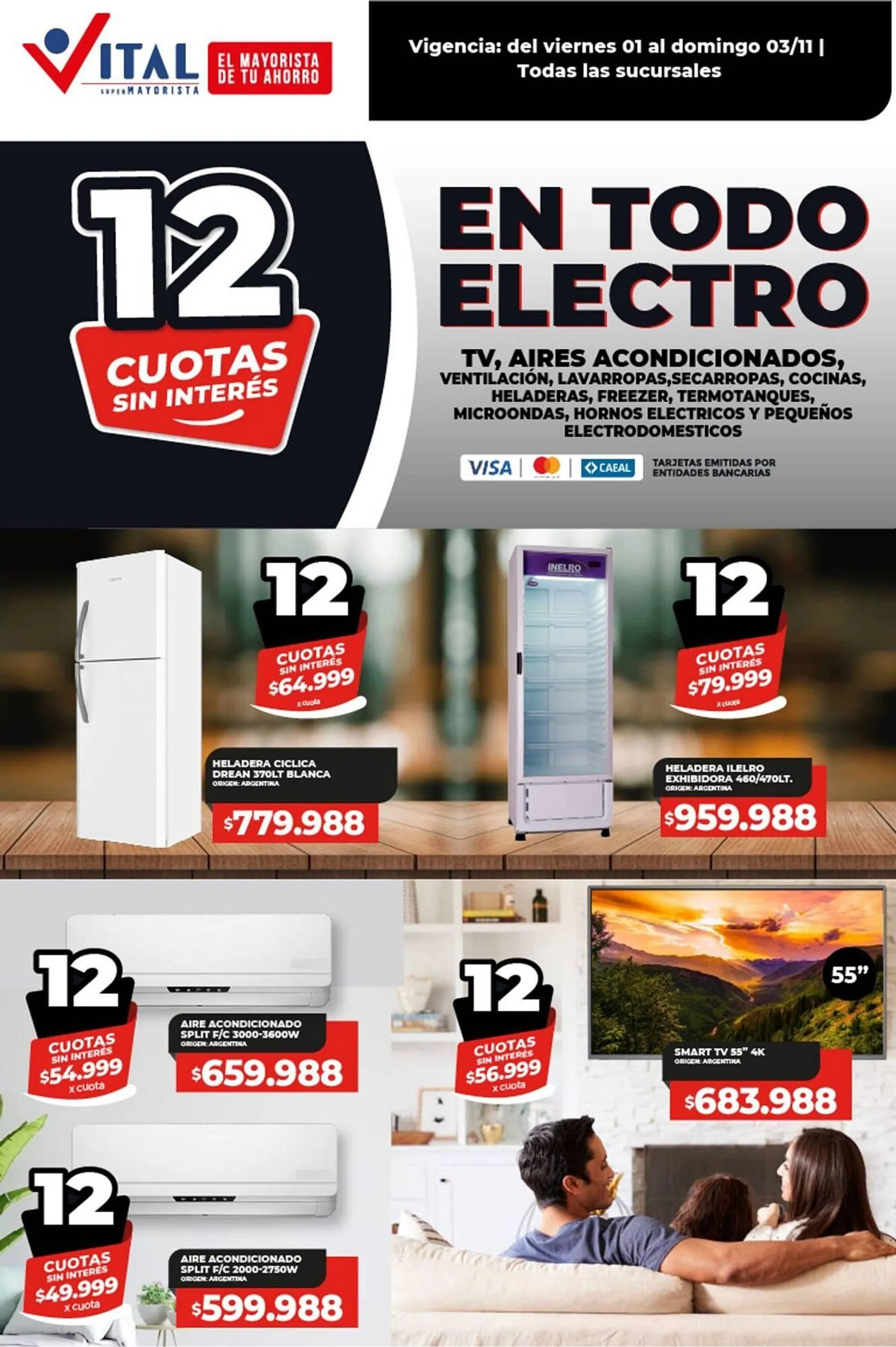 Ofertas de Catálogo Supermayorista Vital 2 de noviembre al 16 de noviembre 2024 - Página 4 del catálogo