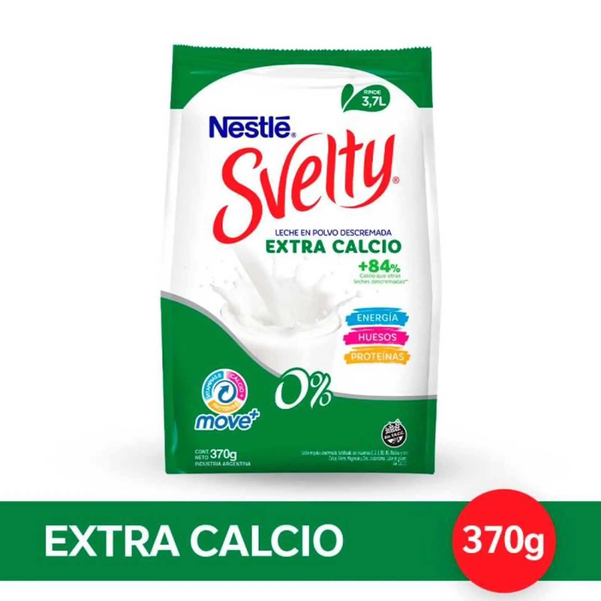 Svelty Extra Calcio x 370g.