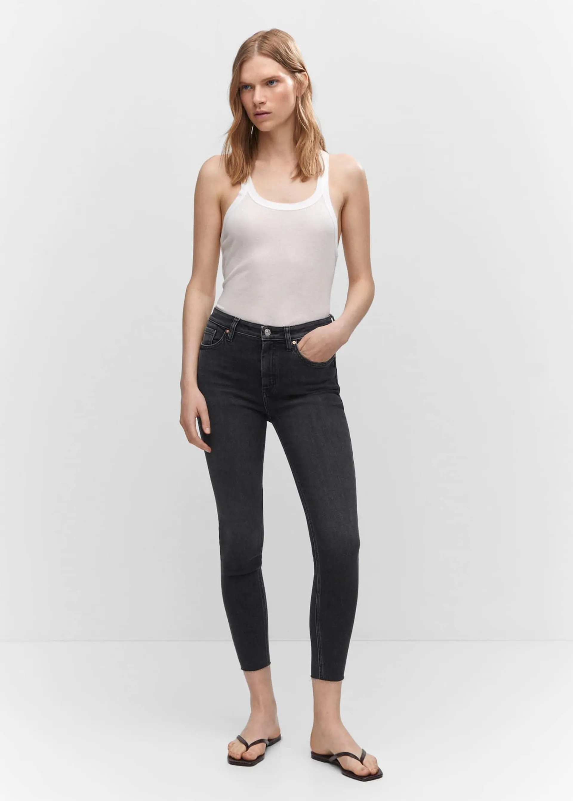 Jeans skinny crop