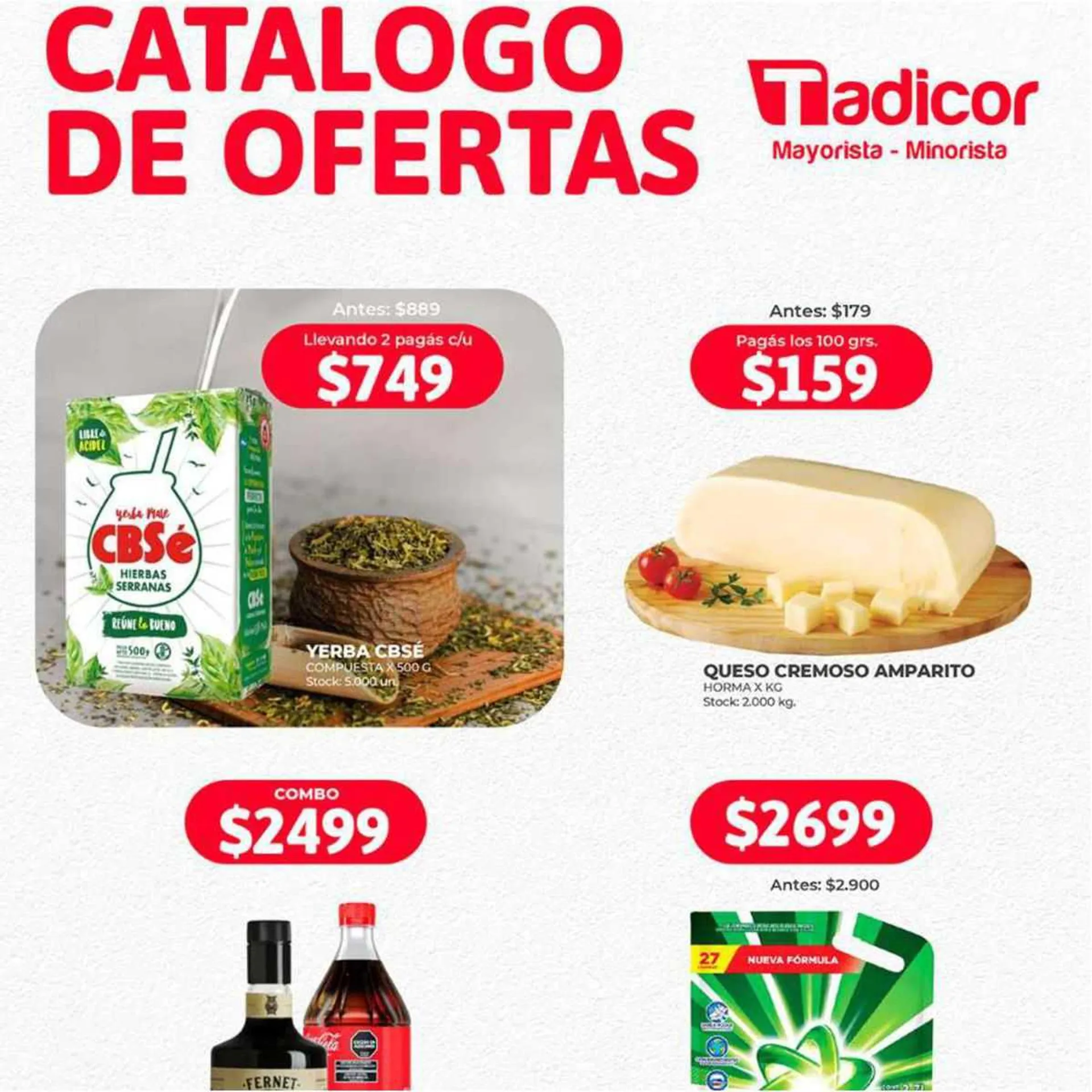 Catálogo Supermercados Tadicor