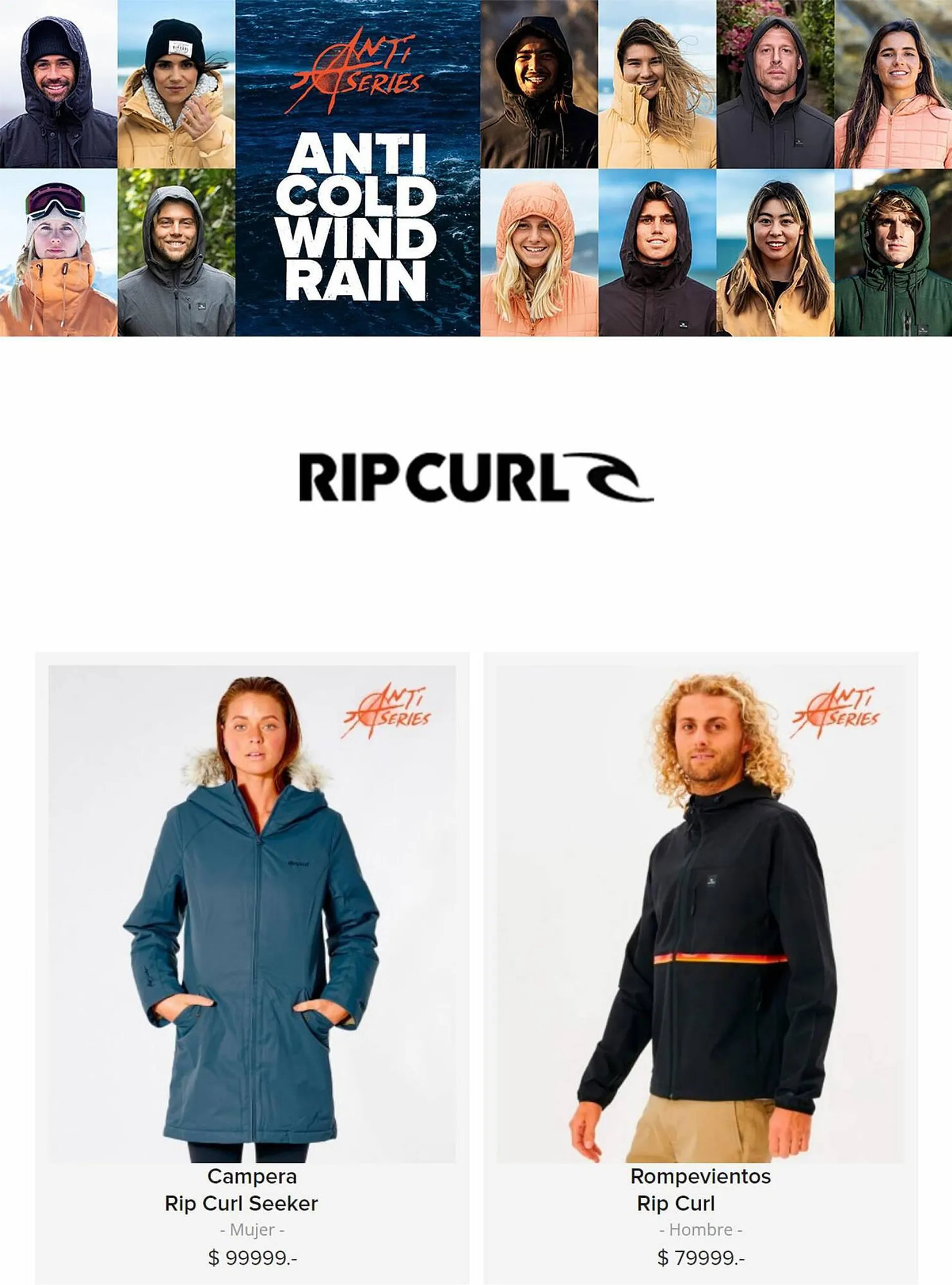 Catálogo Rip Curl