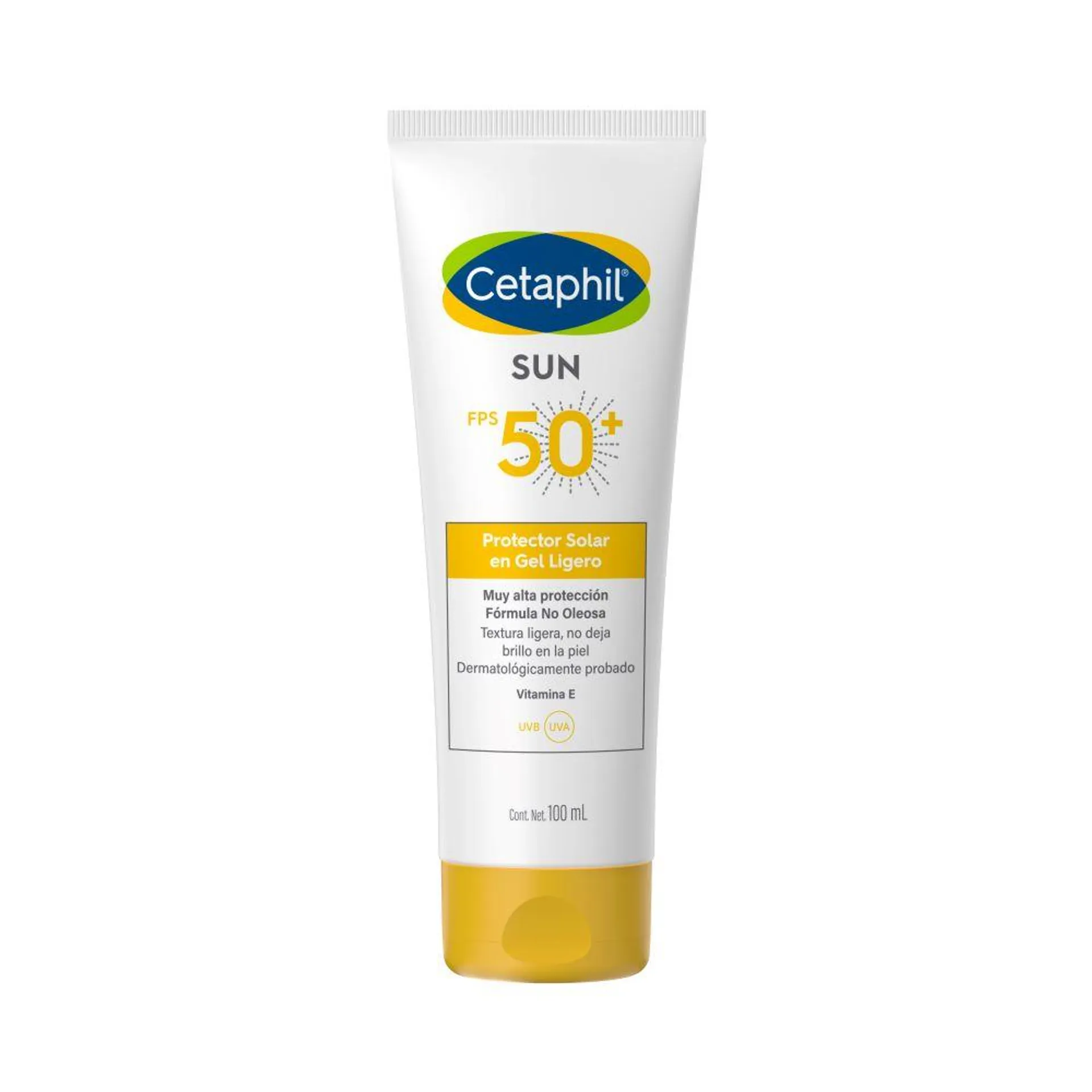 Protector Solar Cetaphil Sun en Gel Fps 50+ x 100 ml